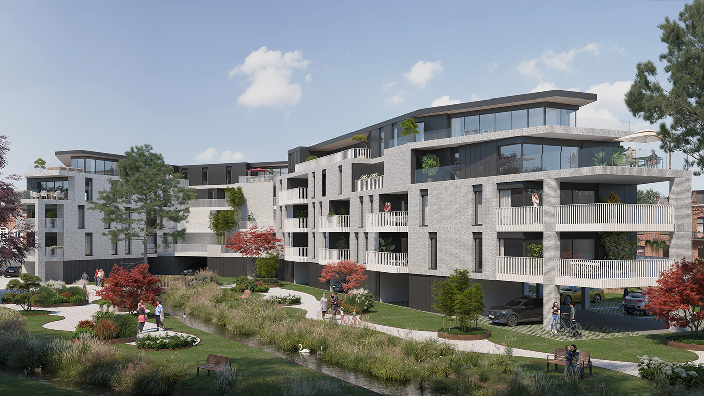 3D architecture arras habitat logement visualisation Logements archviz immobilier real estate