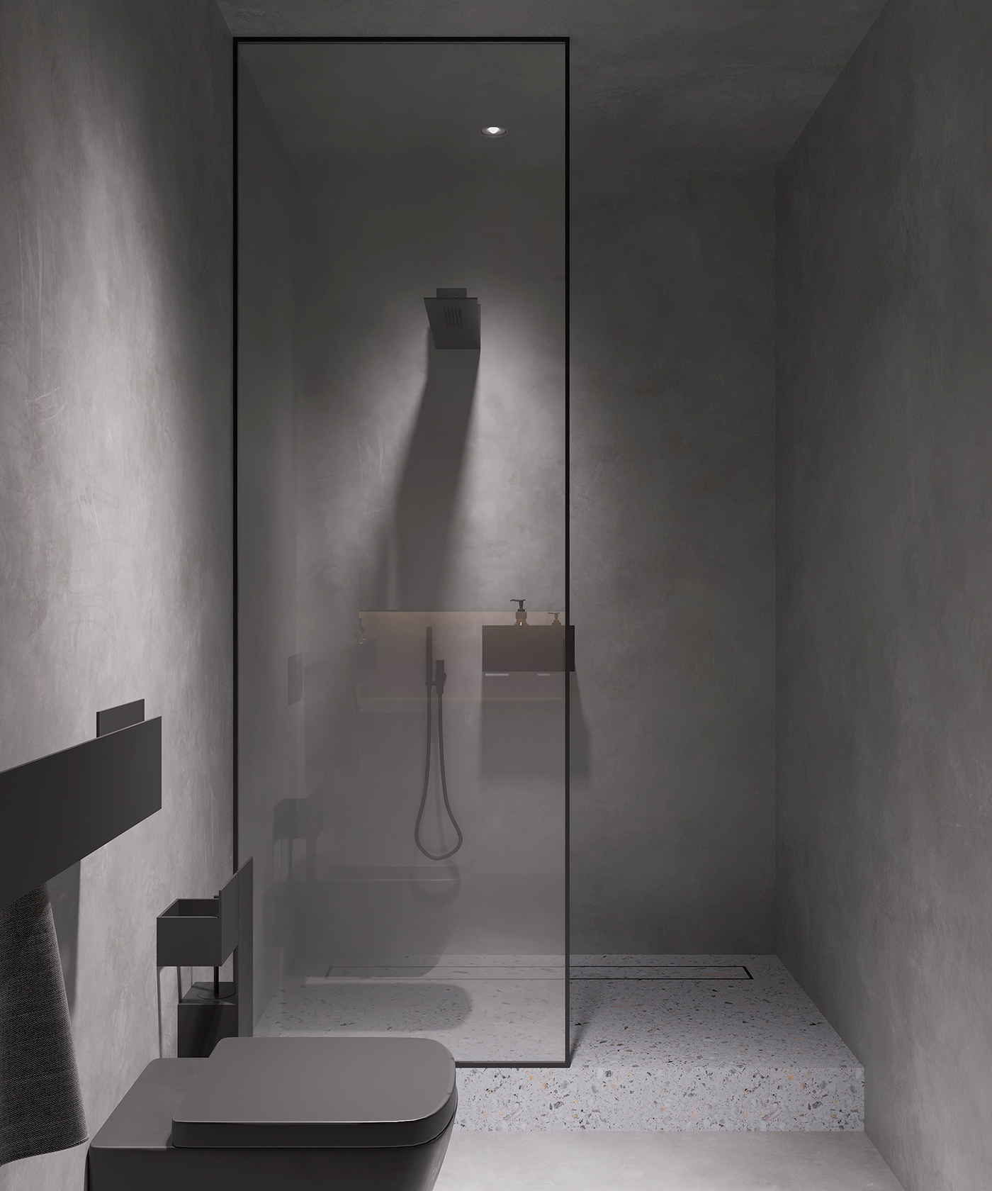 3dsmax 3dvisa animation  bathroom Interior interiordesign mimimalism visualization