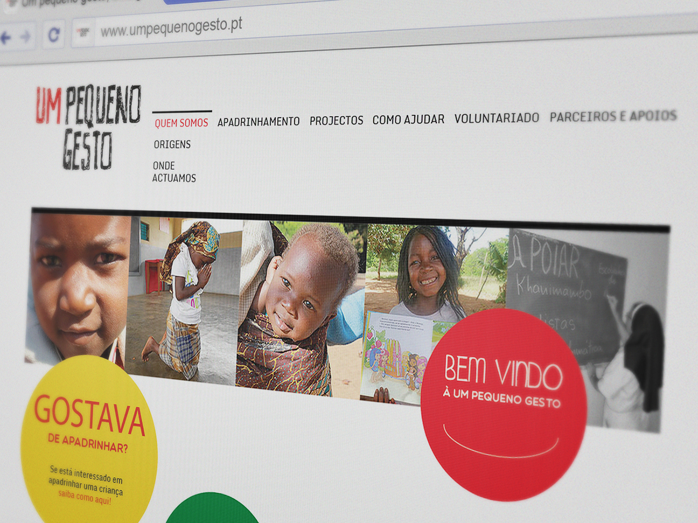 re-design site Portimão ismat redesign pequeño Gesto tania lourenco africa Website Web