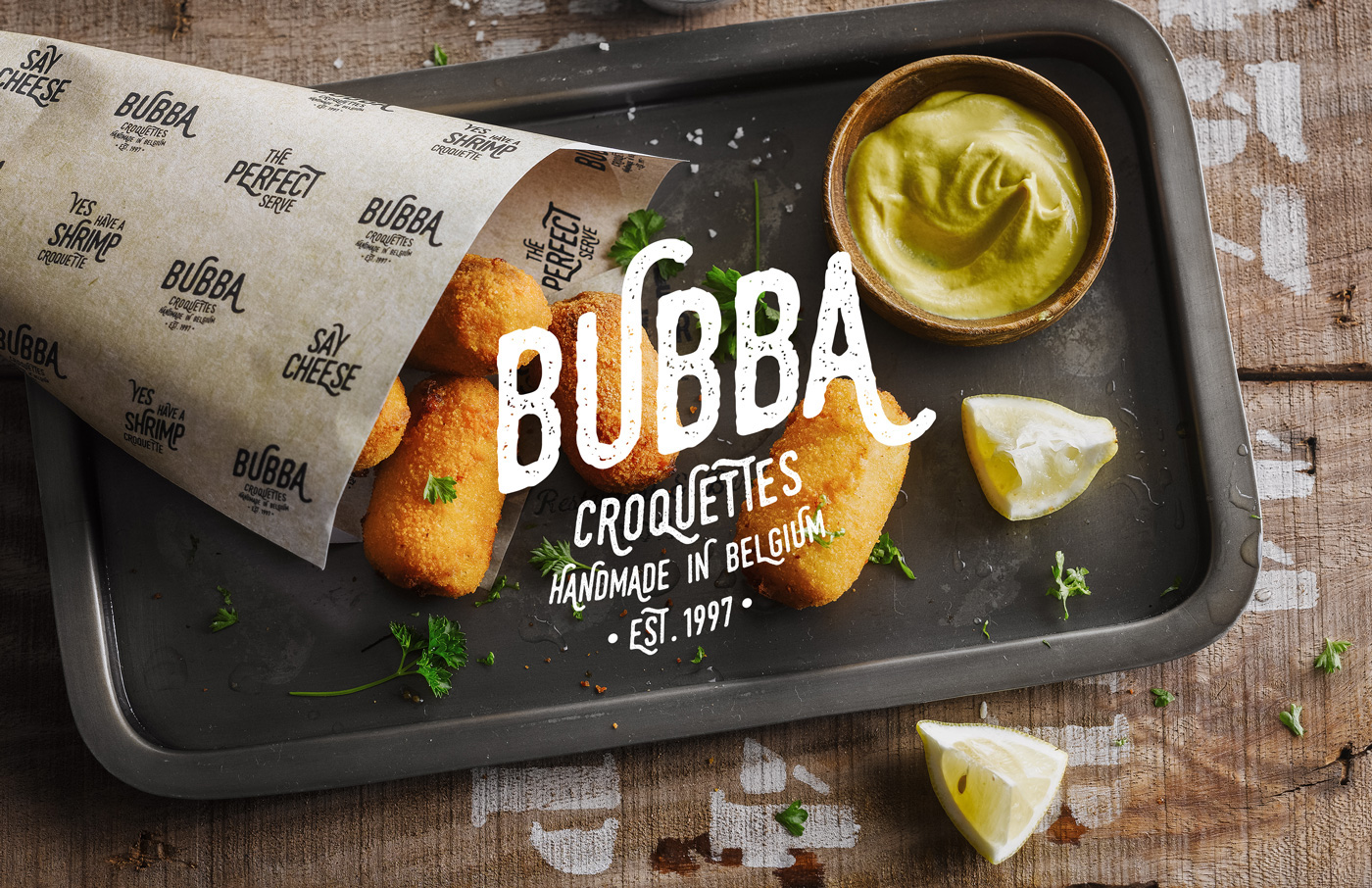Branding: Bubba Handmade Croquettes