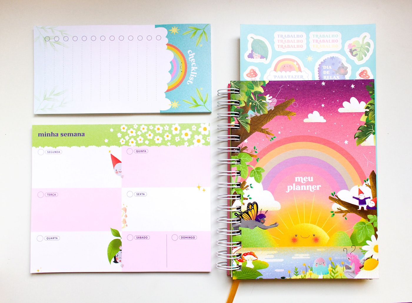 cute fairy fantasy Magic   notepad papelaria planner stationary