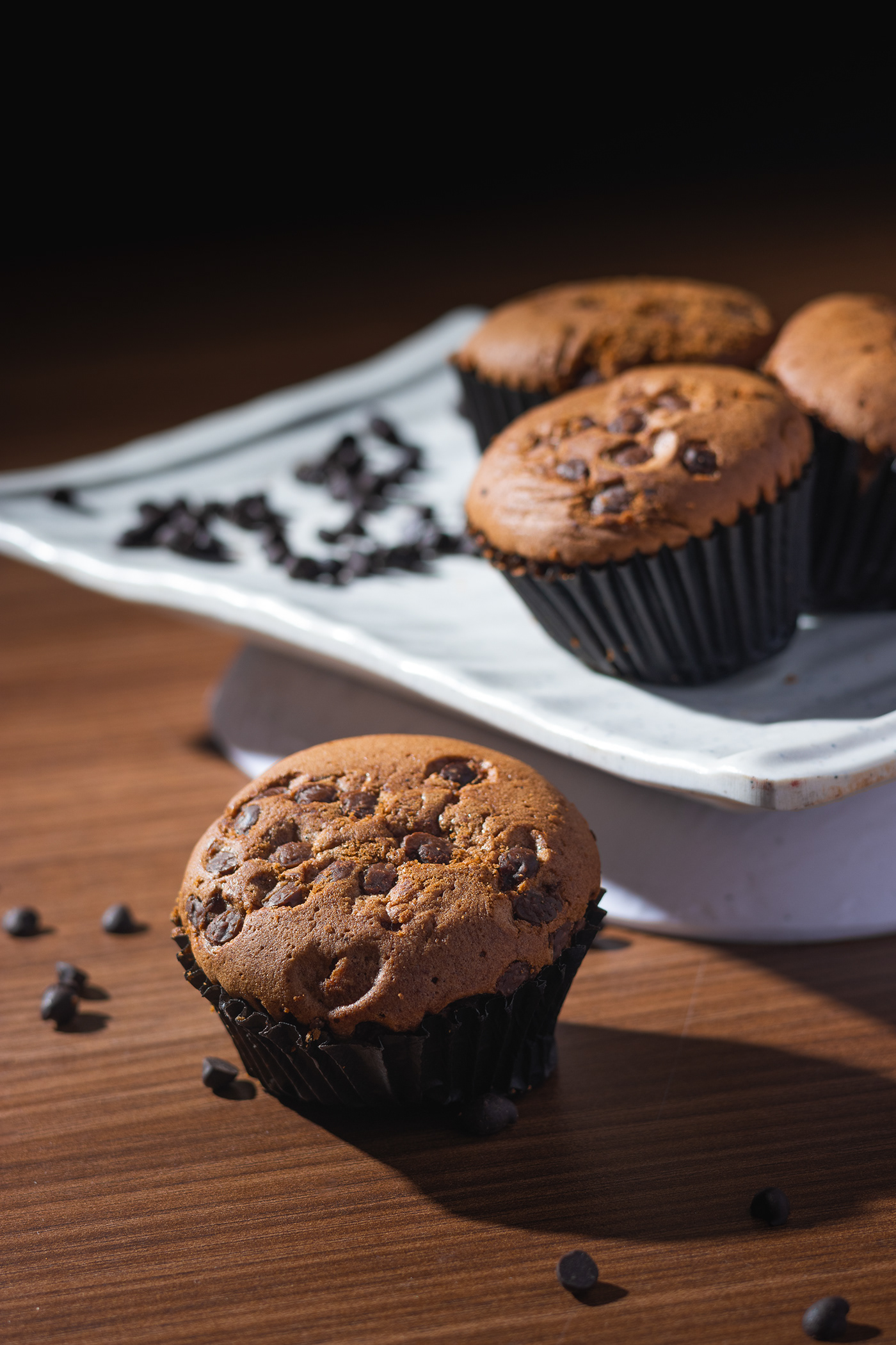 bakery muffins Food  food photographer Photography  photoshoot food photography styling  chocolate baked goods