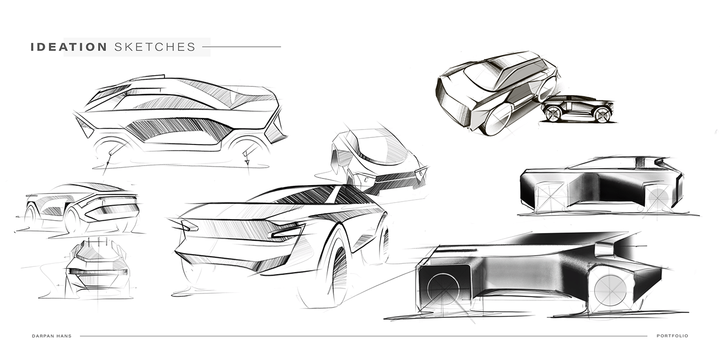 car design transportation automotive   automobile Transportation Design kia suv Hydrogen concept car concept