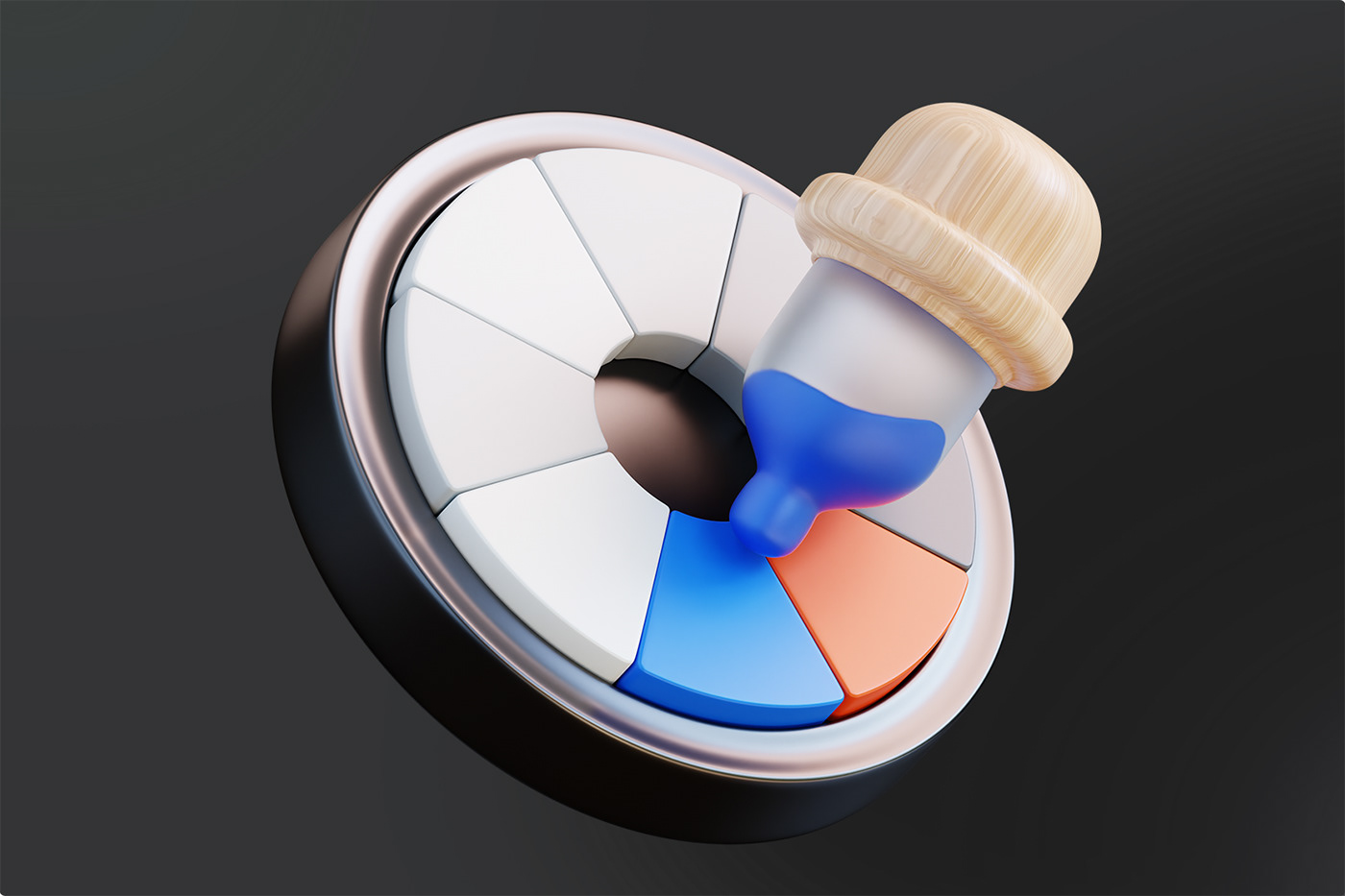 design tools icons icon design  3D ILLUSTRATION  Graphic Designer 3d modeling asset 3d icon