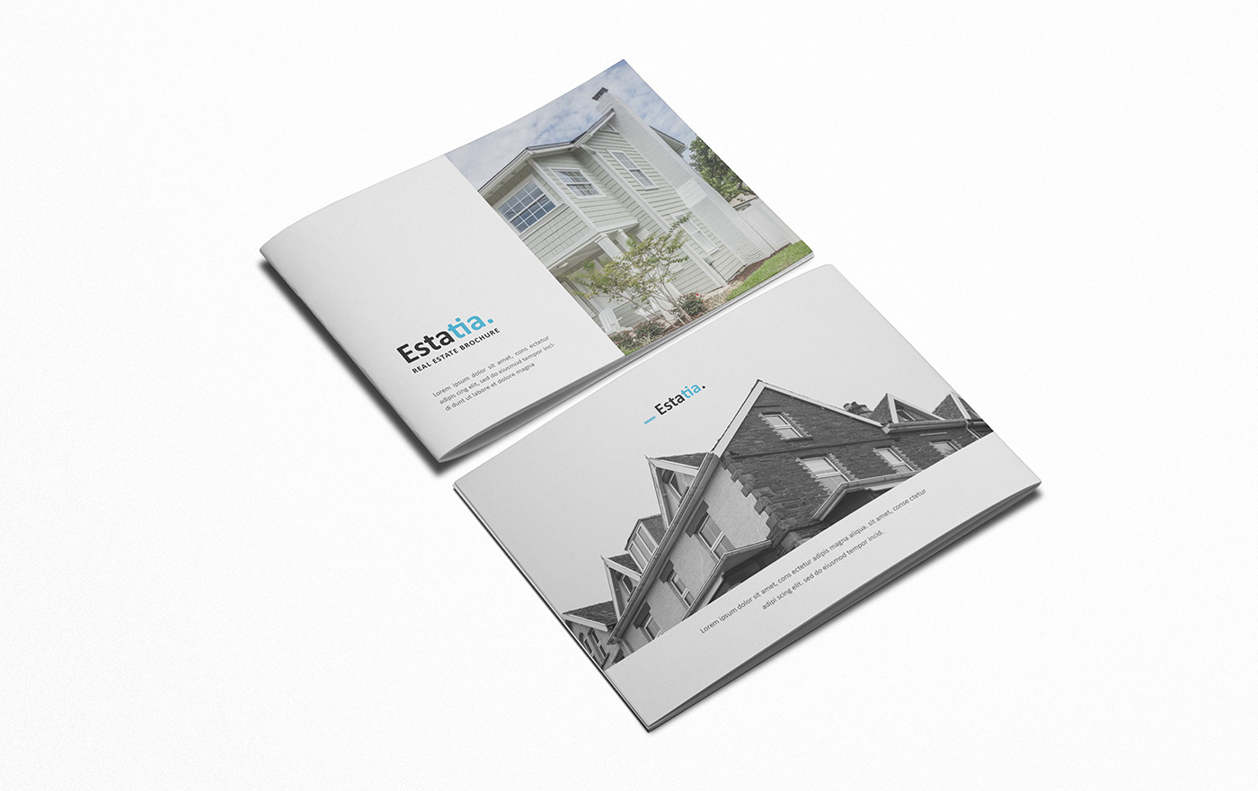 Real estate home house agency housing complex agent brochure a5