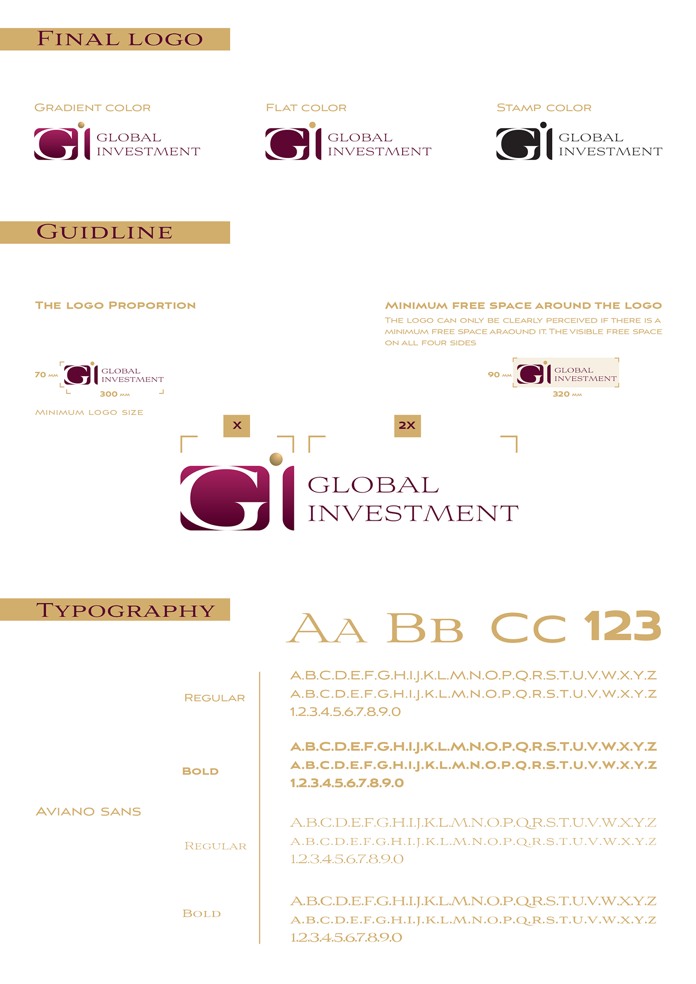 Global Investment New Identity On Behance
