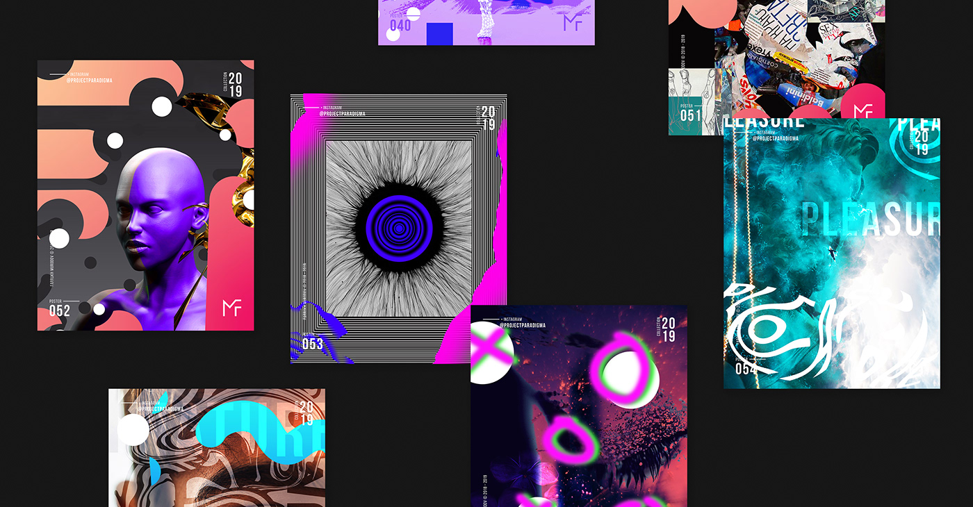 abstract adobe Behance colors Event Exhibition  ILLUSTRATION  poster Street