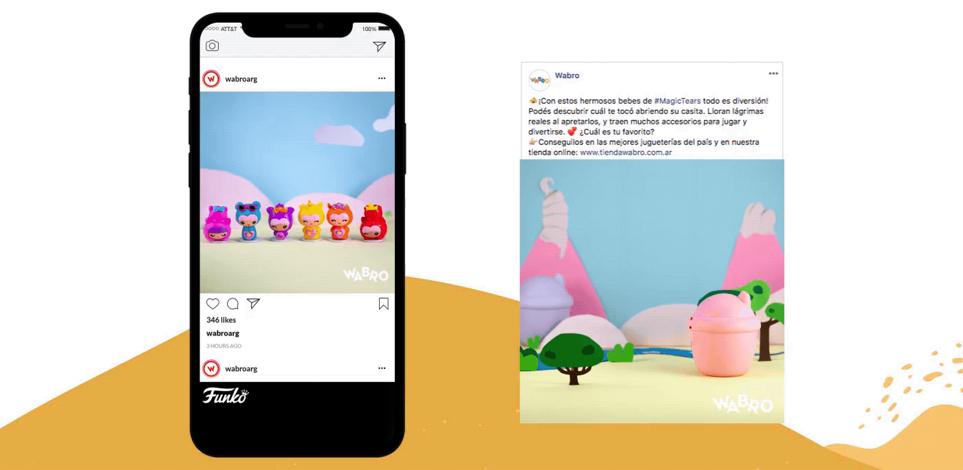 WABRO Servicios digitales redes sociales Juguetería juguetes estrategia digital  Marketing para niños estrategia de medios
