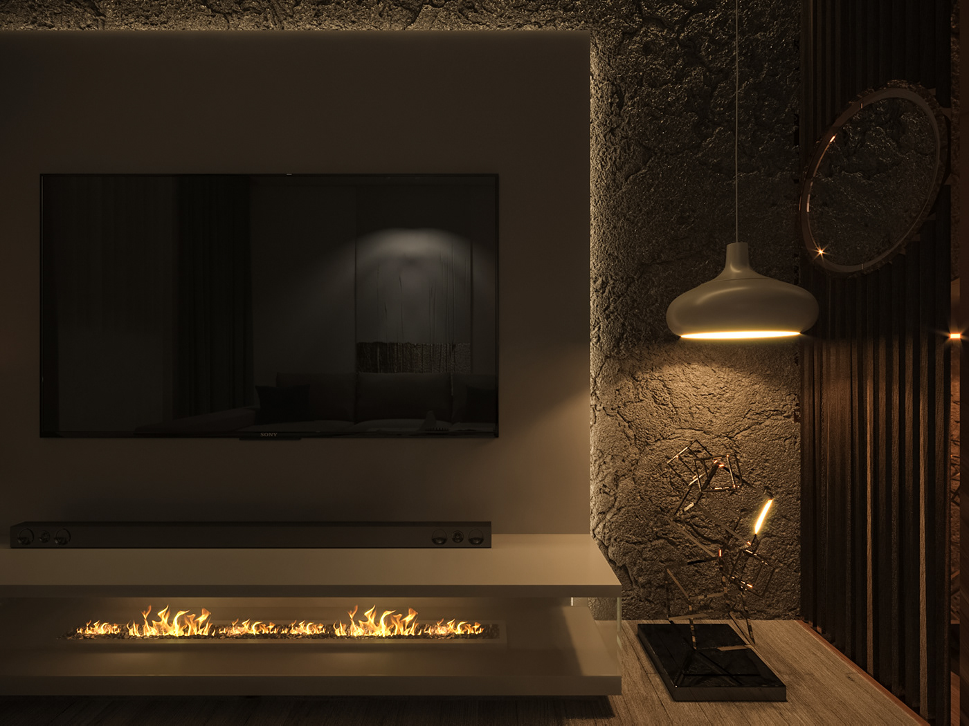 concept contemporary decor design furniture home identity interior design  material modern