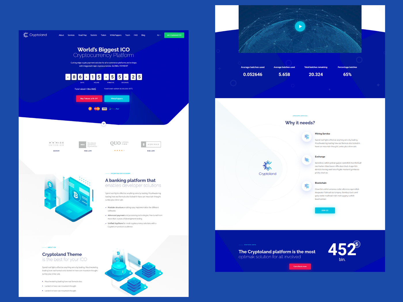 app bitcoin blockchain business clean cryptocurrency flat landing page marketing   Isometric