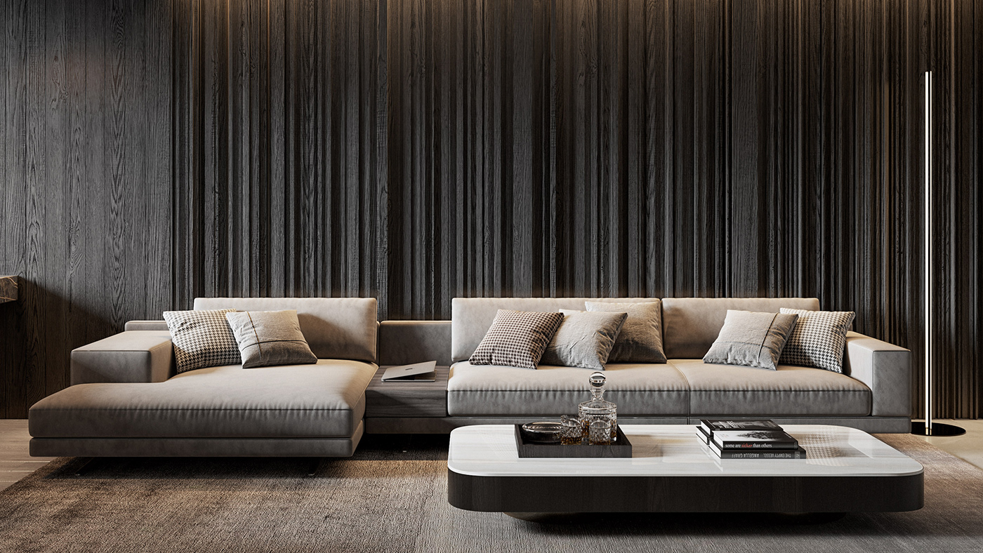 3ds max corona render  design Interior minimalist