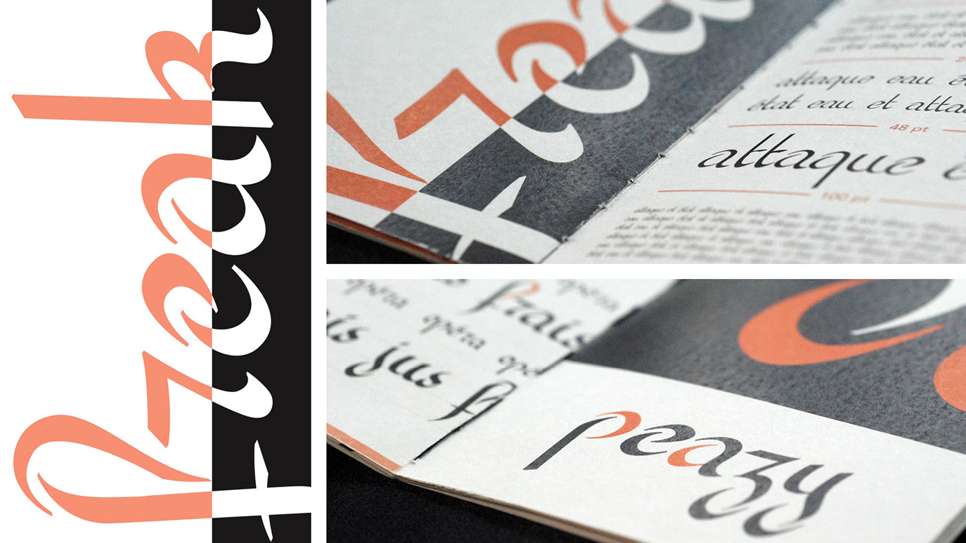 typography   reliure break contrast font lettering type letters alphabet text