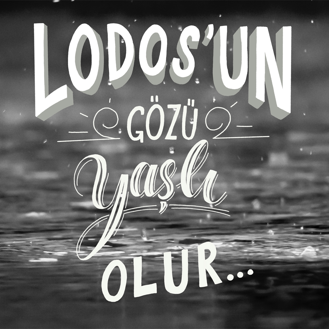 Handlettering lettering HAND LETTERING lodos istanbul harf çizim