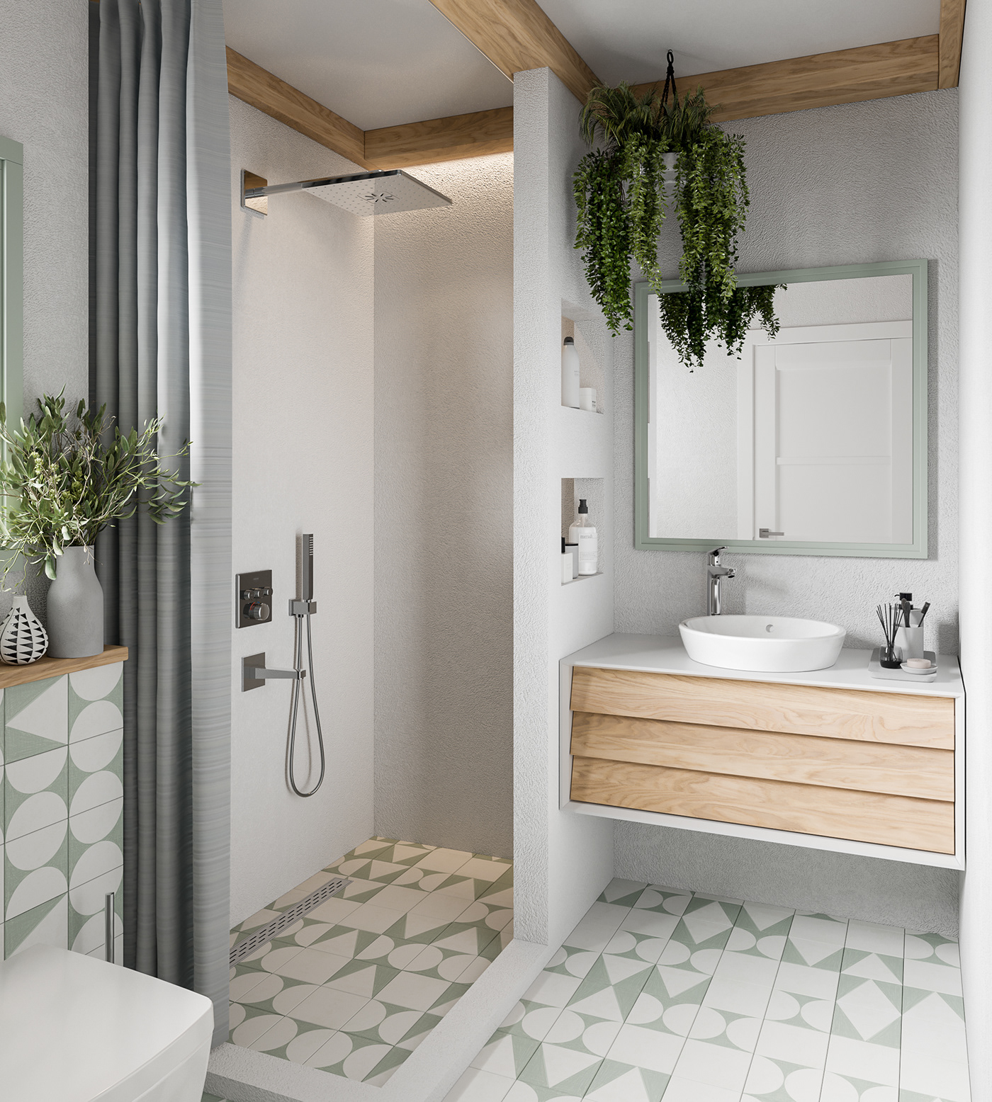 bathroom house modern bathroom design home decor visualization designstudio decoration Vitra