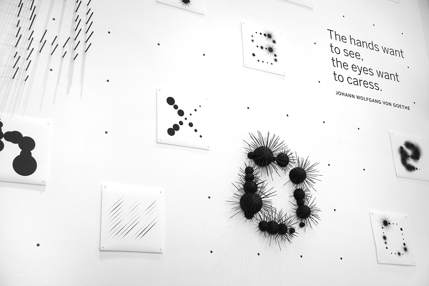 adobeawards typography   type interaction coding sculpture graphic design  Letterform Typeface Exhibition 