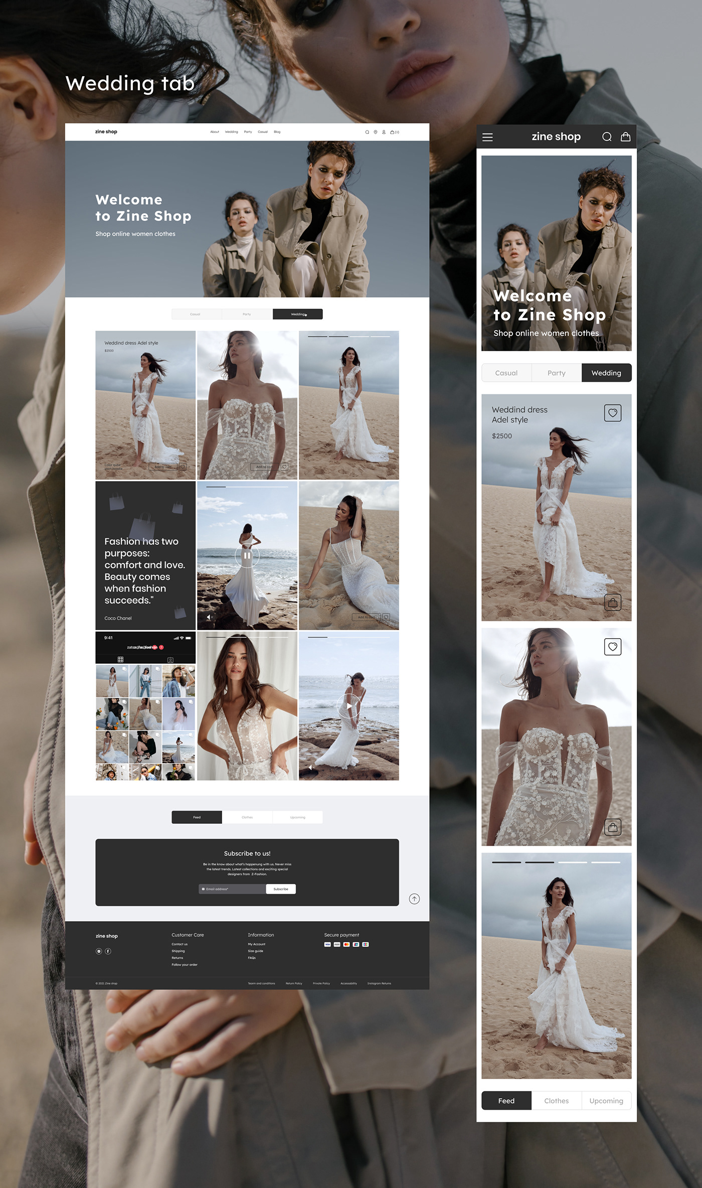 clothes e-commerce Ecommerce Fashion  ux/ui Website интернет-магазин интернет-магазин одежды магазин одежды мода