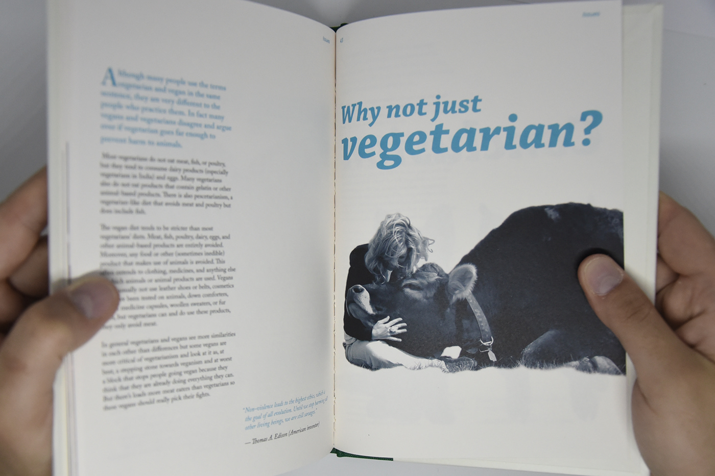 adobeawards vegan veganism book book design animals vegetables plants animal rights Liberation