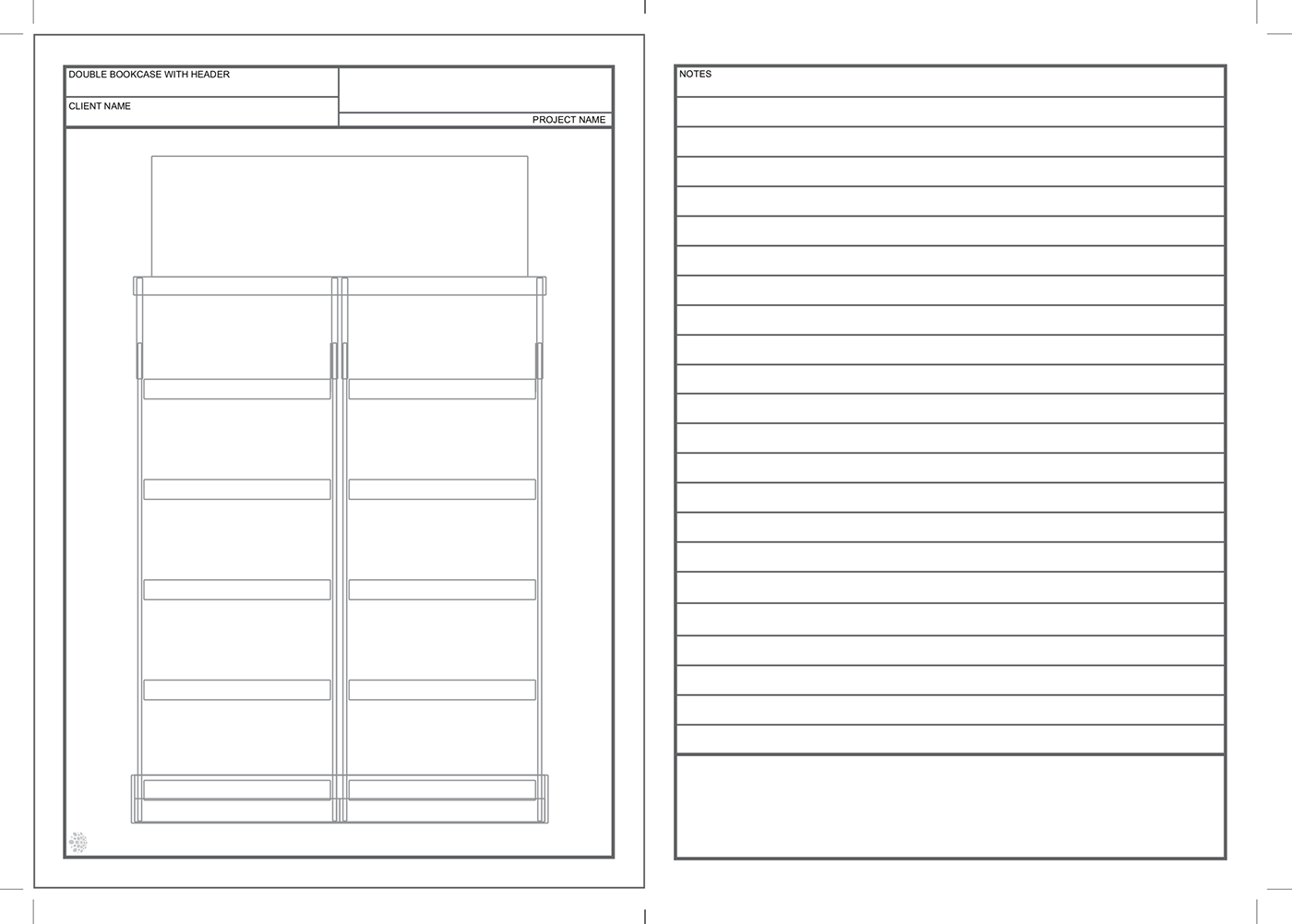 creative design Displays Drawing  notebook notes Point of Sale pos sketchbook templates