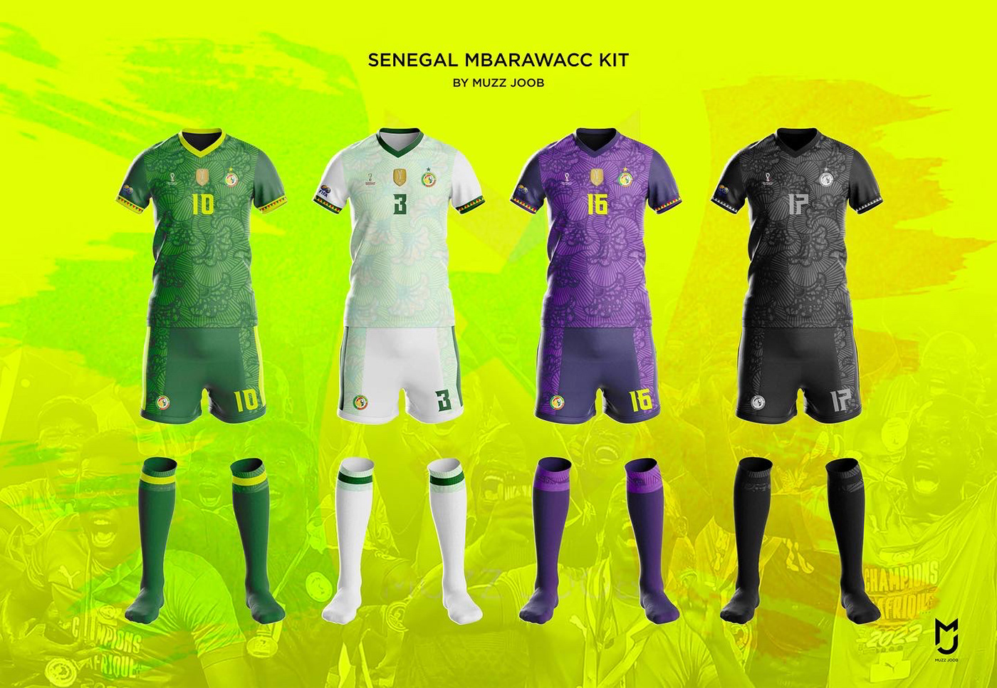 football kits senegal world cup