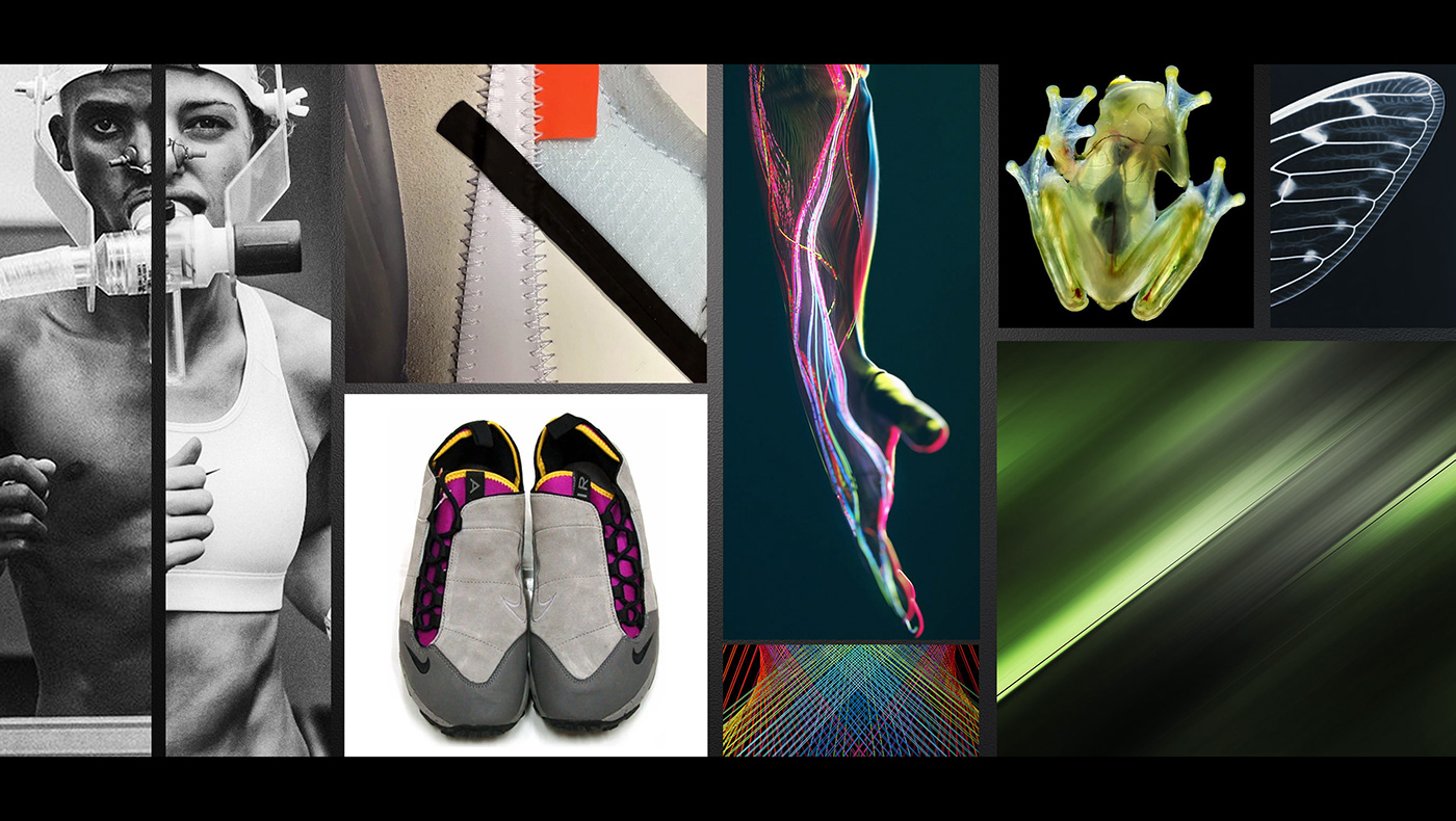 Nike digital painting footwear design industrial design  running sketch Sportswear