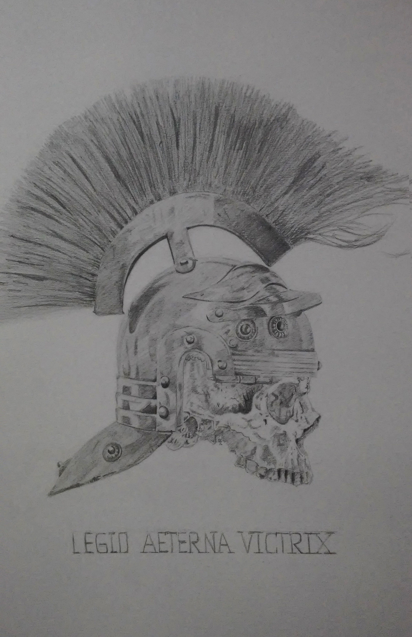 art arte Drawing  sketch pencil roma roman centurion soldier militia Realism
