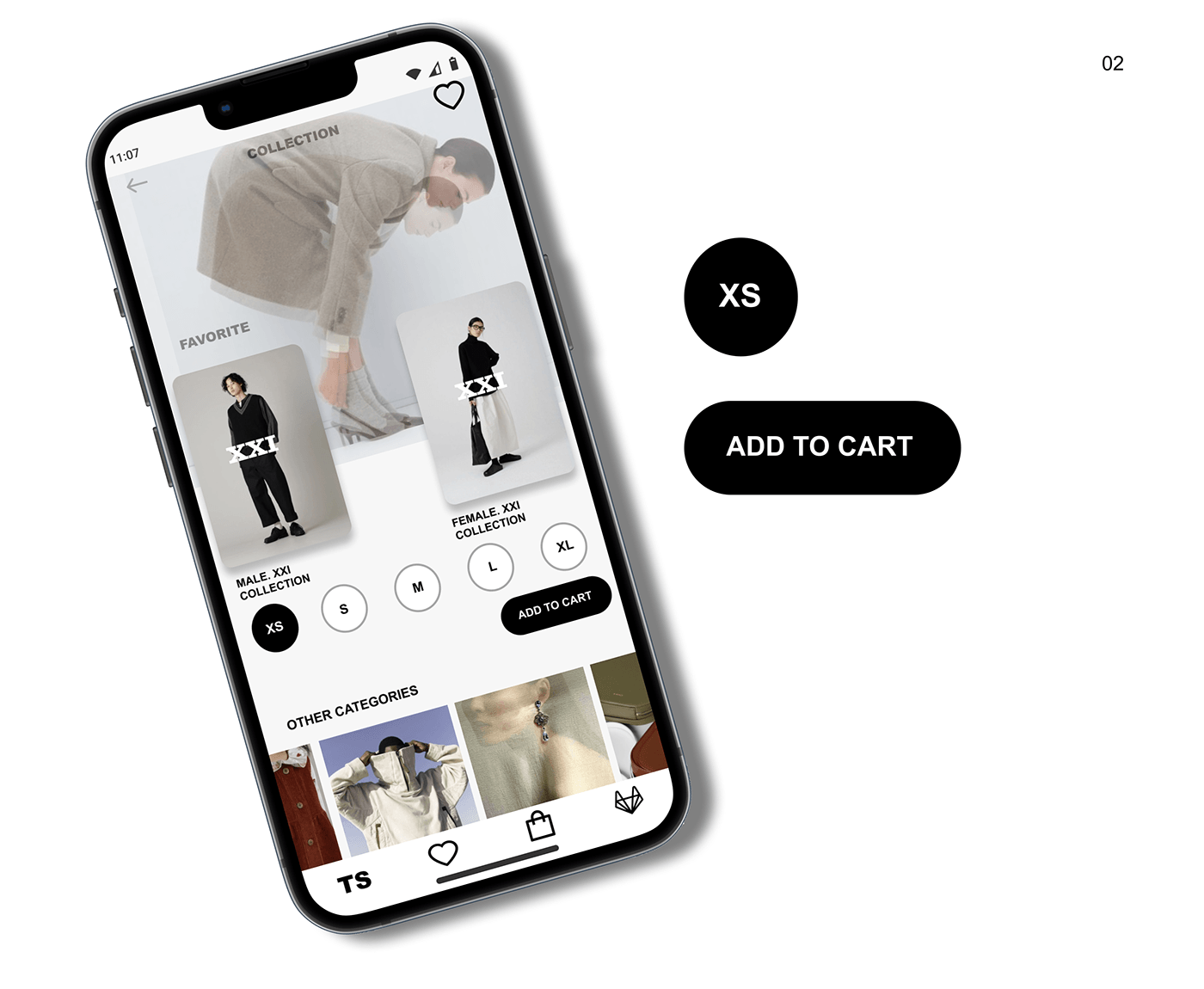 Clothing Style Fashion  model beauty study design ux/ui Figma Mobile app UI