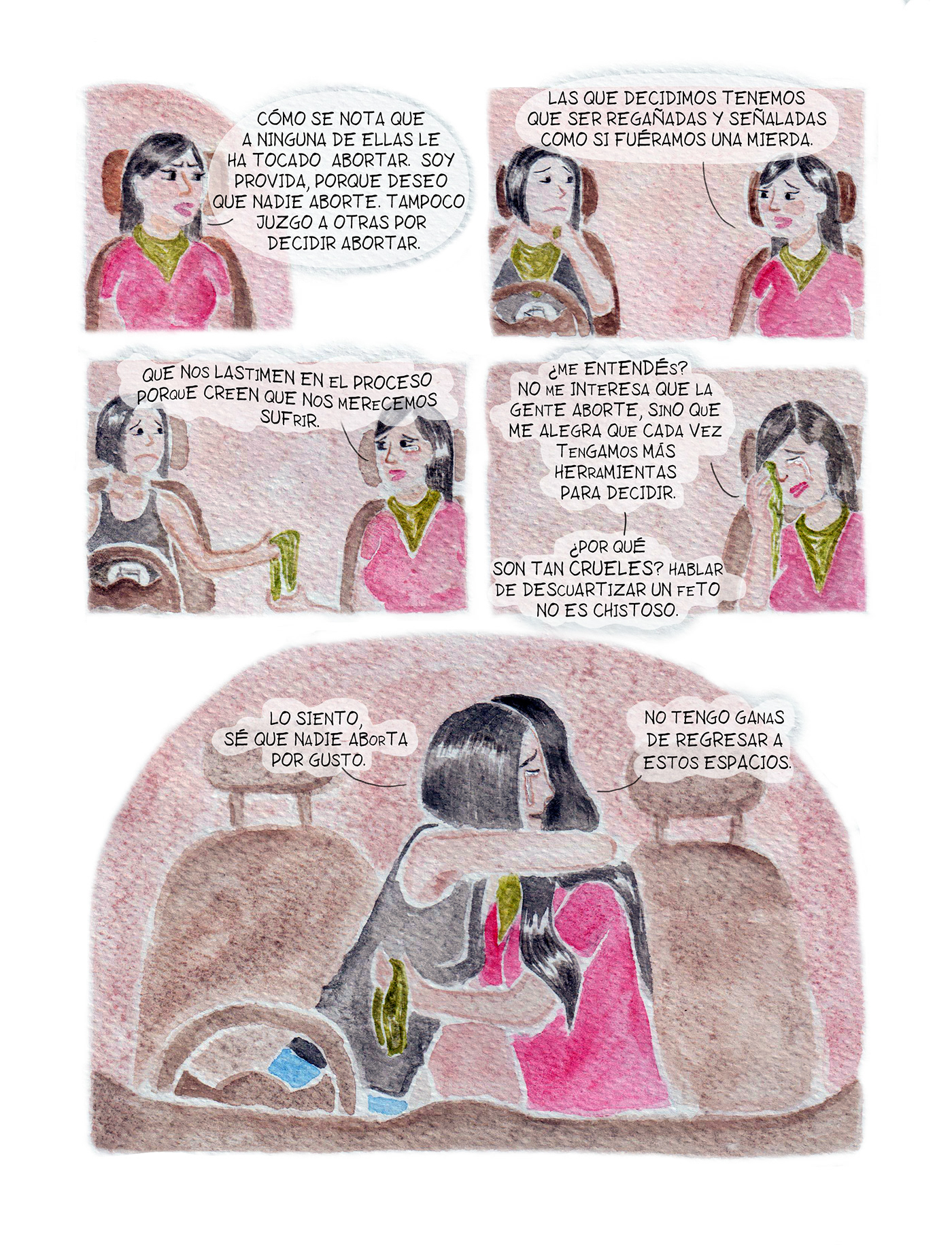 comic Novela Gráfica derechos reproductivos movimientos feministas