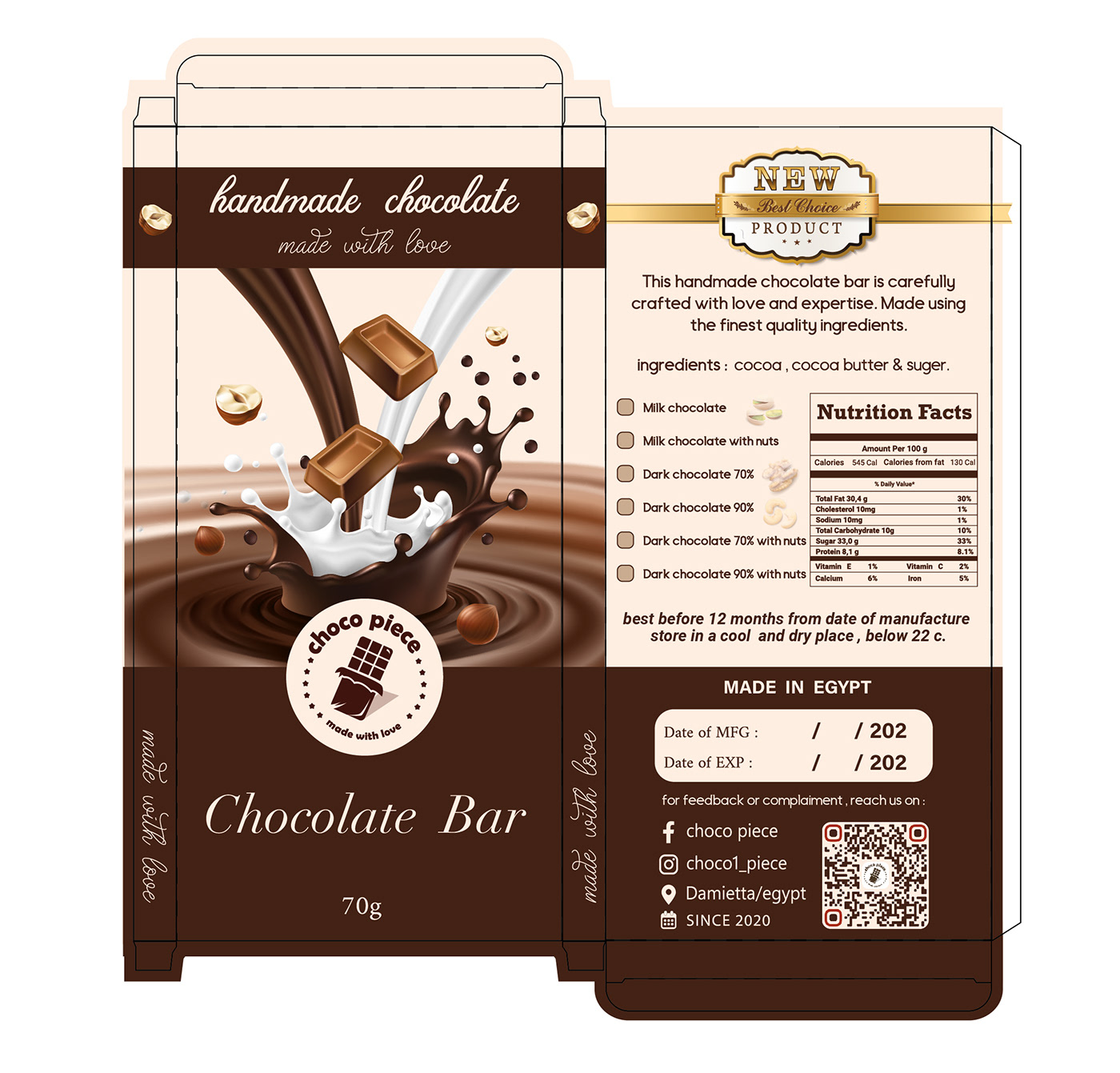 chocolate packaging chocolate bar Chocolate bar packaging chocolate packaging design chocolates Packaging package design  product packaging chocolate package design