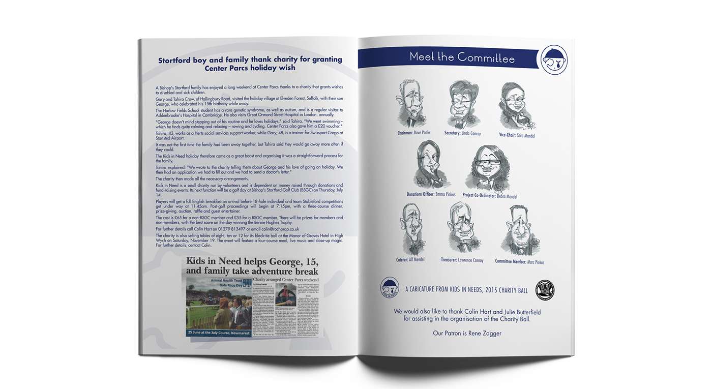 brochure design charity graphic design 