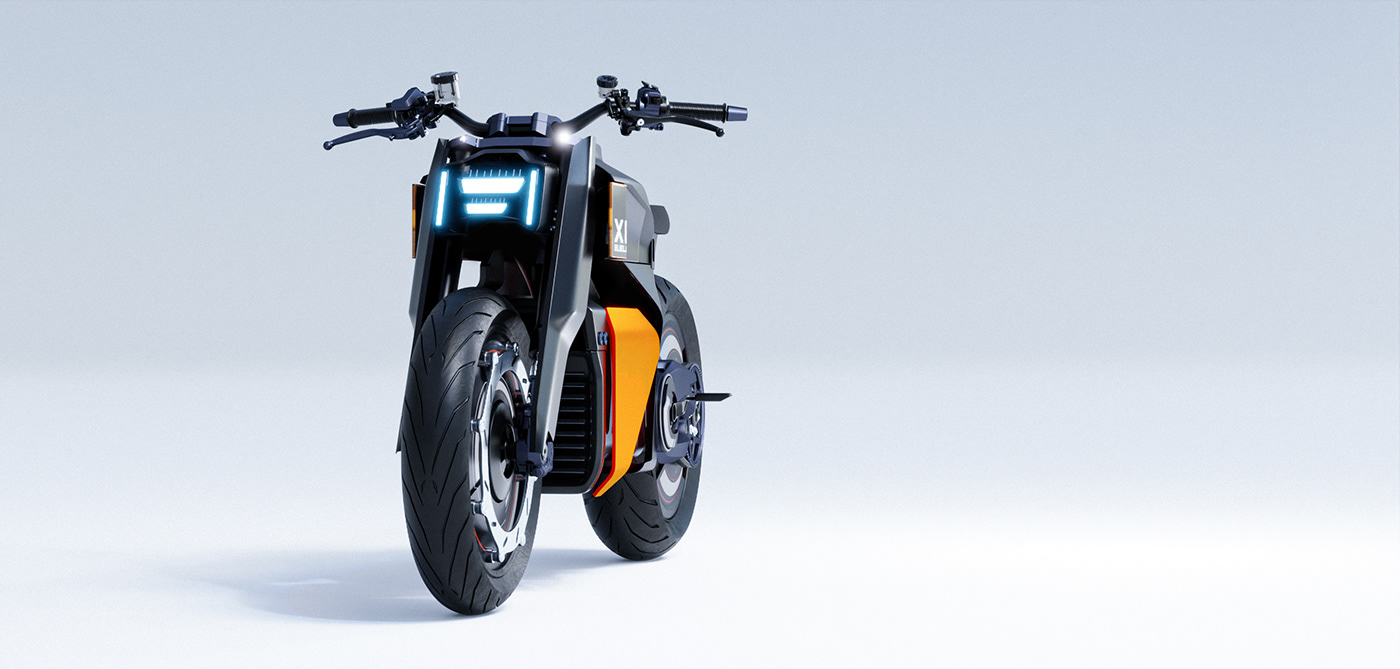 3D blender design motorcycle design photoshop rendering sketch Transportation Design visualization