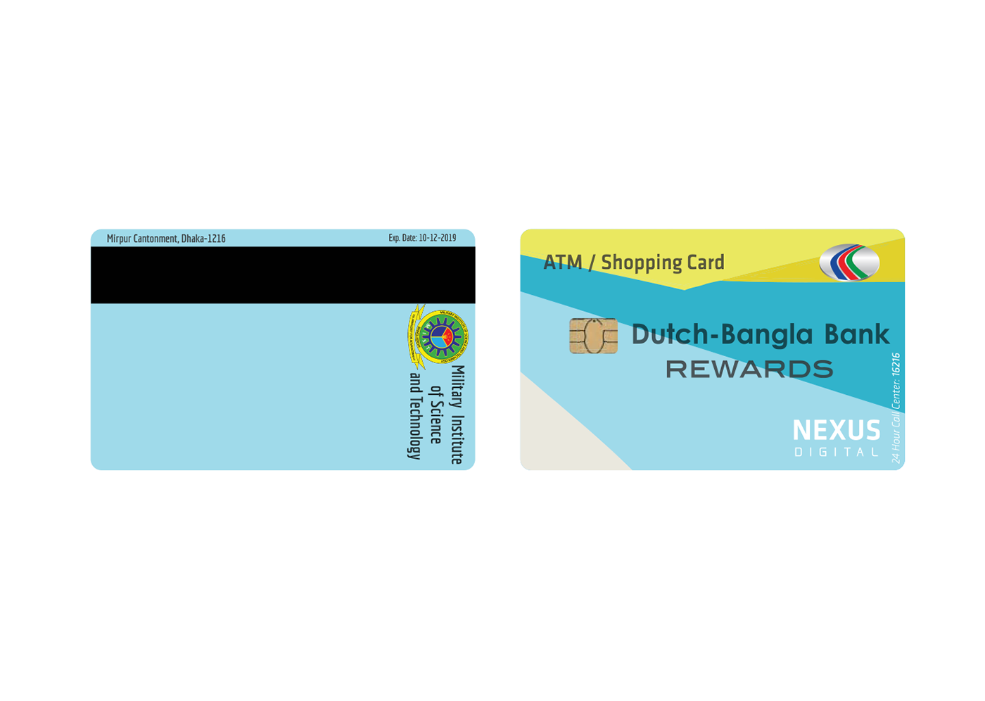 dbbl Smart card chip EMV credit