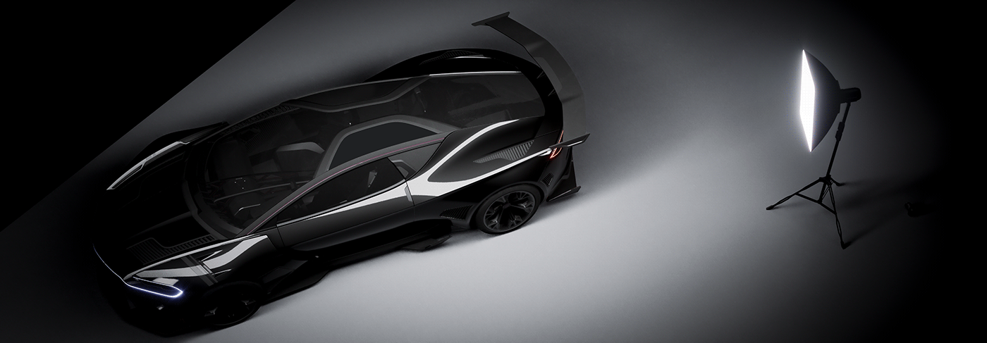 3D automotivedesign car design CGI exterior Render Unreal Engine visualization