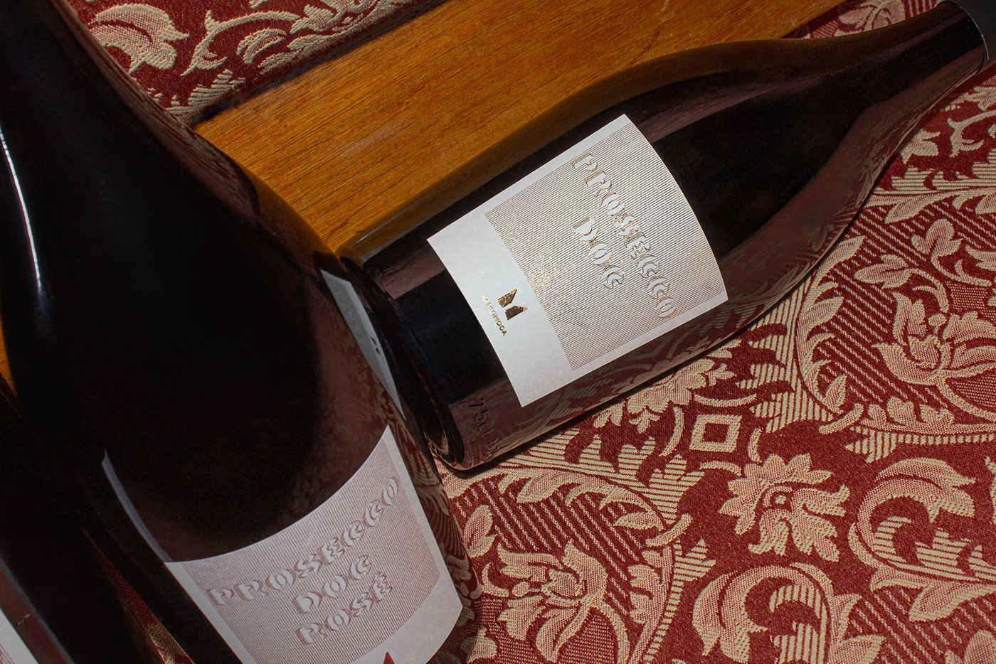 wine label Wine Bottle Packaging Wine Packaging gold foil typography   wine packaging design print design  Label