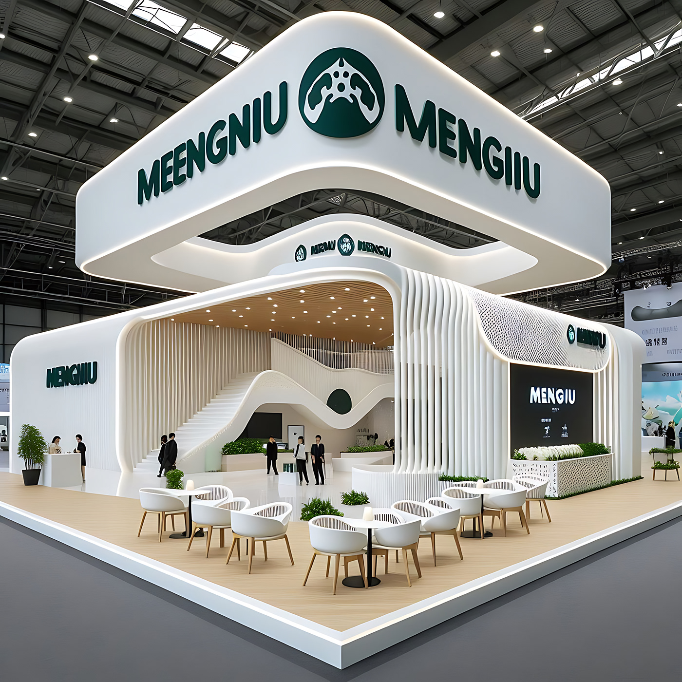 Exhibition Design  exhibition stand Exhibition  booth boothdesign 3D Events expo booth design architecture
