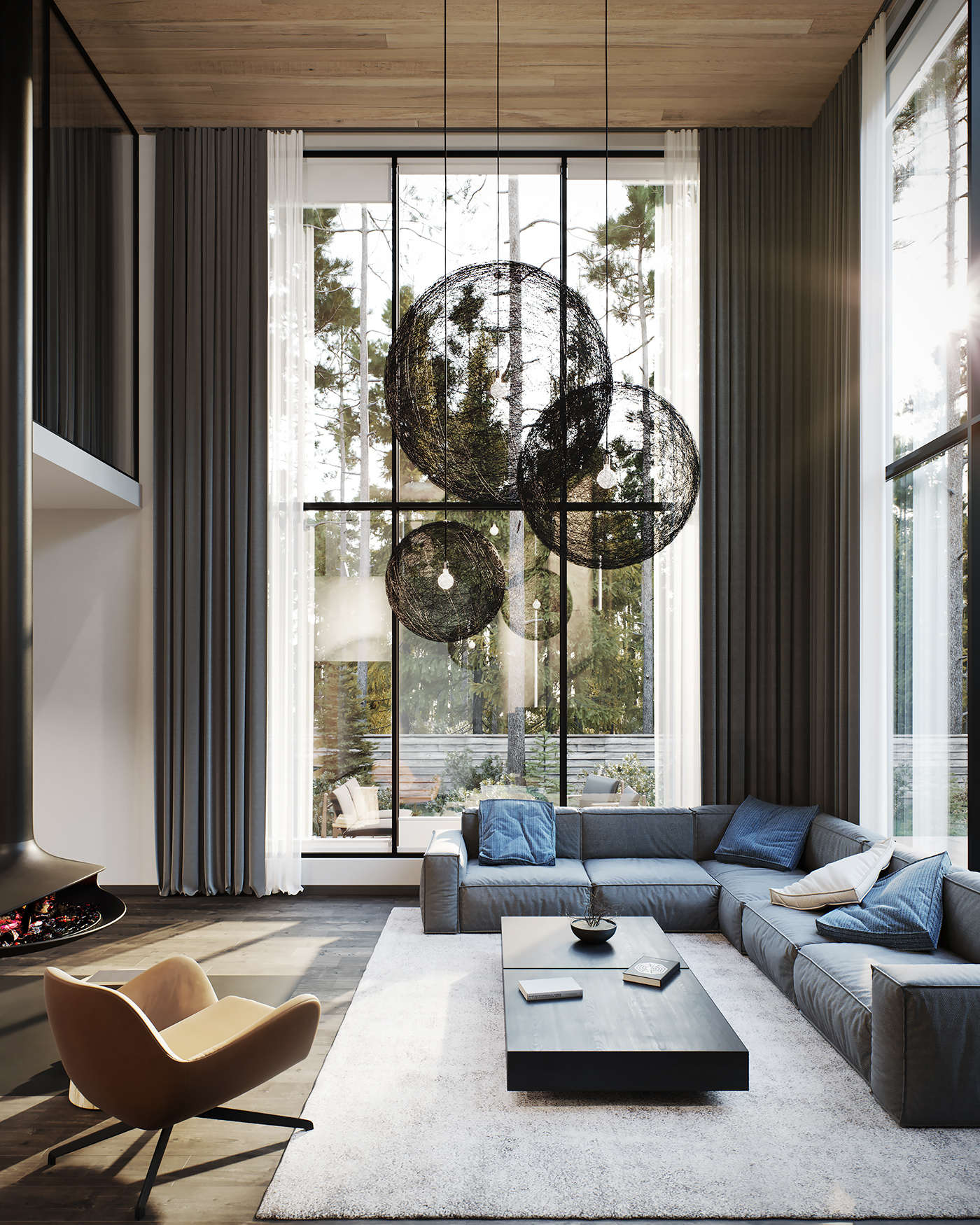 corona renderer 3ds max Render architecture design Interior apartment vacation home