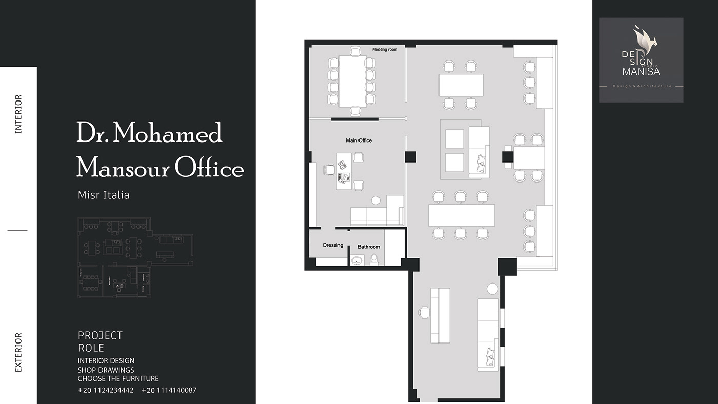 3D 3ds max architecture Interior modern Office Design Render visualization vray