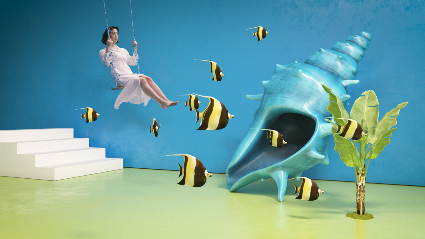 sealife motion aquarium helixd sea motiongraphic cf fish Advertising  Fashion 