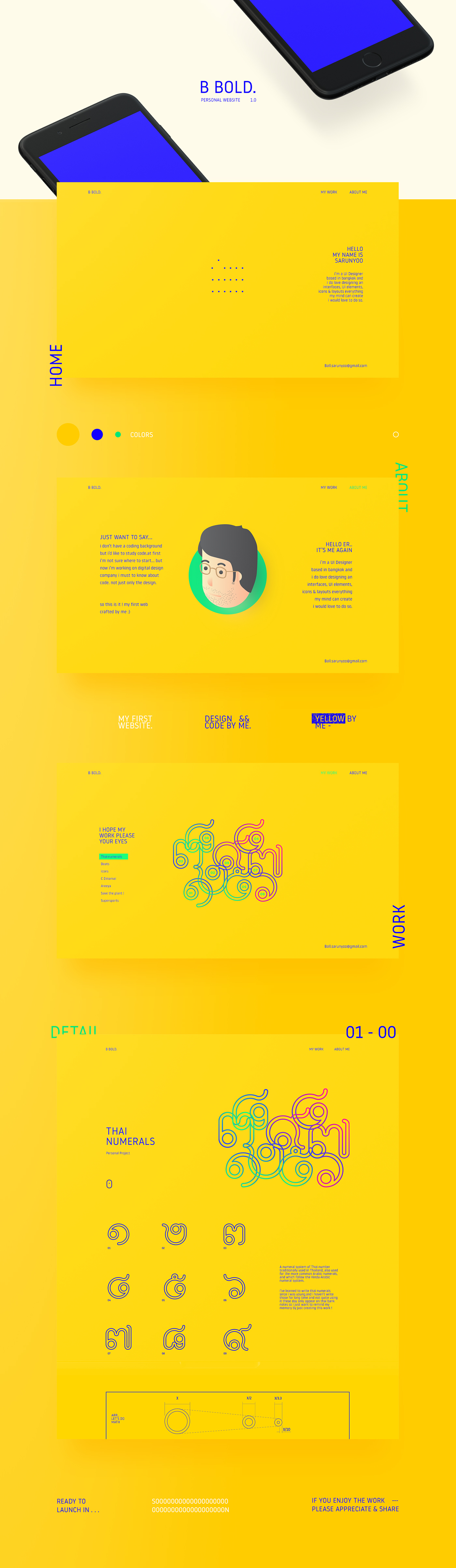 Webdesign UI ux graphicdesign Website Layout portfolio ILLUSTRATION  yellow Website Design