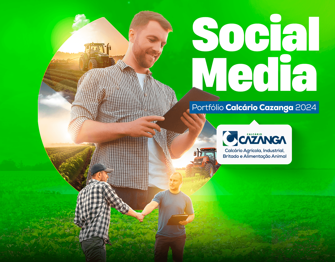 social medi design social media Calcário Agro agropecuária farm rede sociais mídias sociais instagram design gráfico