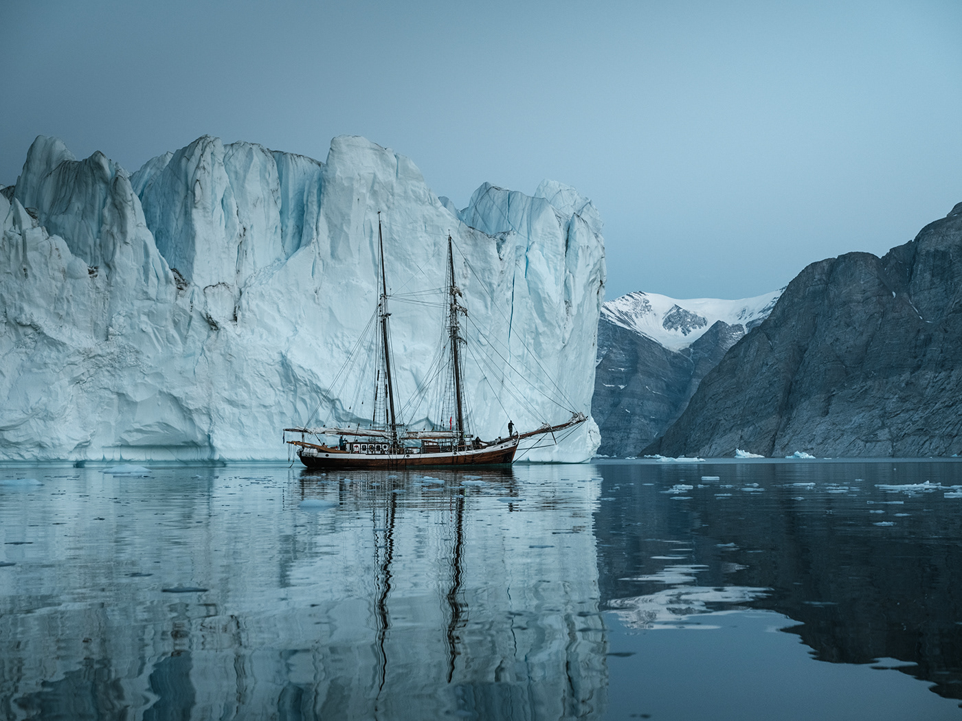 antarctic Arctic expedition Greenland iceland polar sailing viking vintage