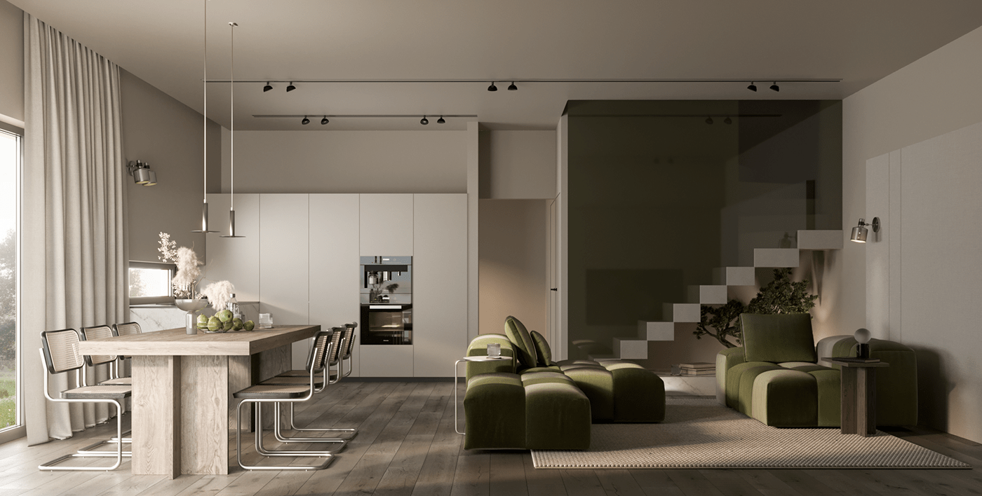 architecture archviz Duplex House home design Interior interior design  minimalismdesign minimalist modern visualization