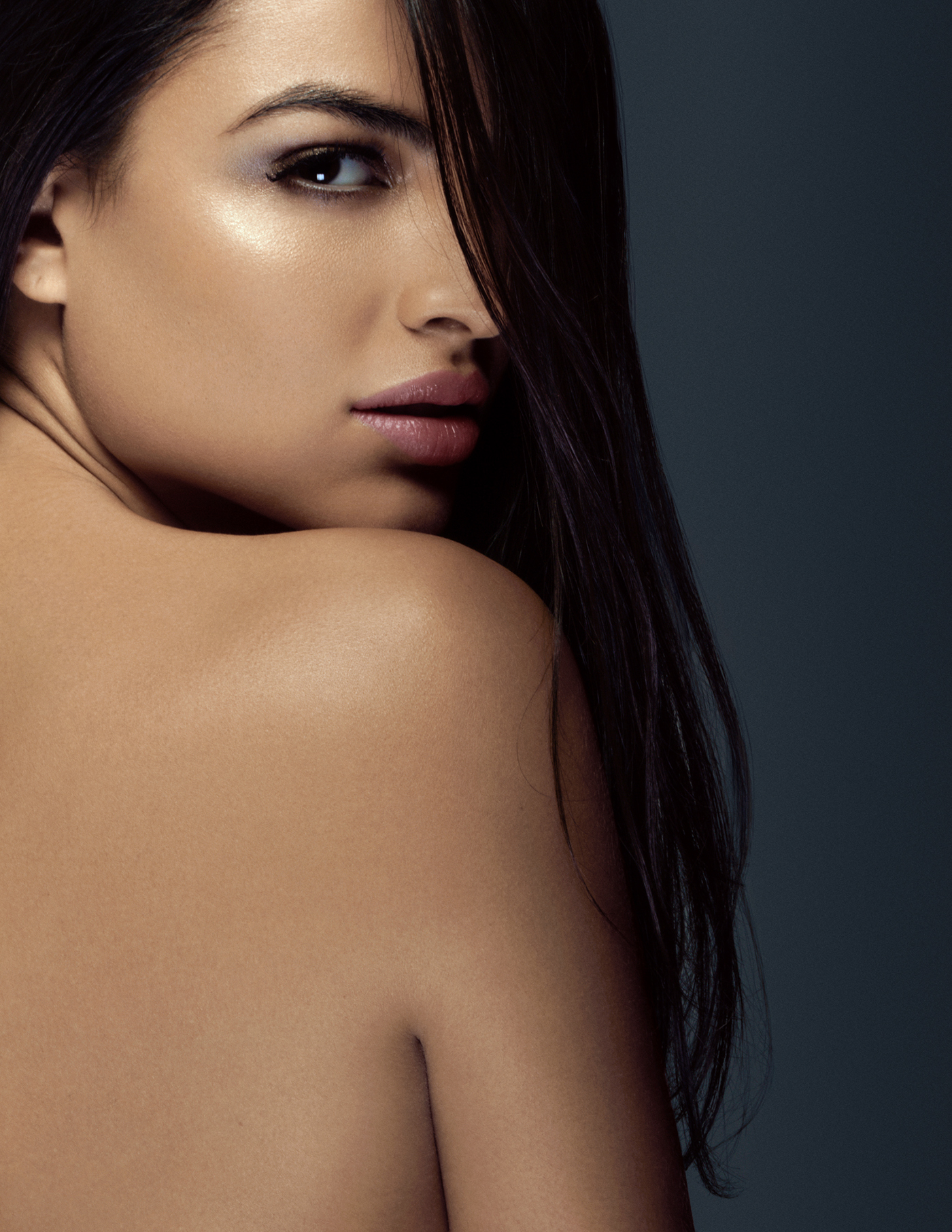 Adobe Portfolio Fashion  editorial beauty face retouch skin Photography  makeup publication