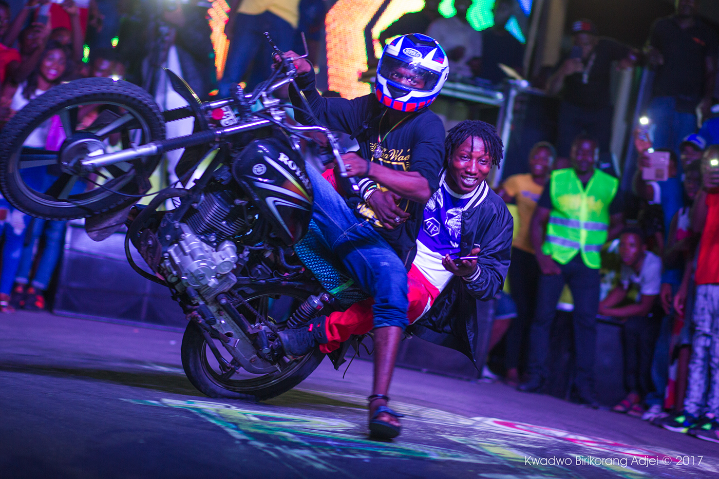 biker accra Ghana africa Honda stunts Bike Motor bike