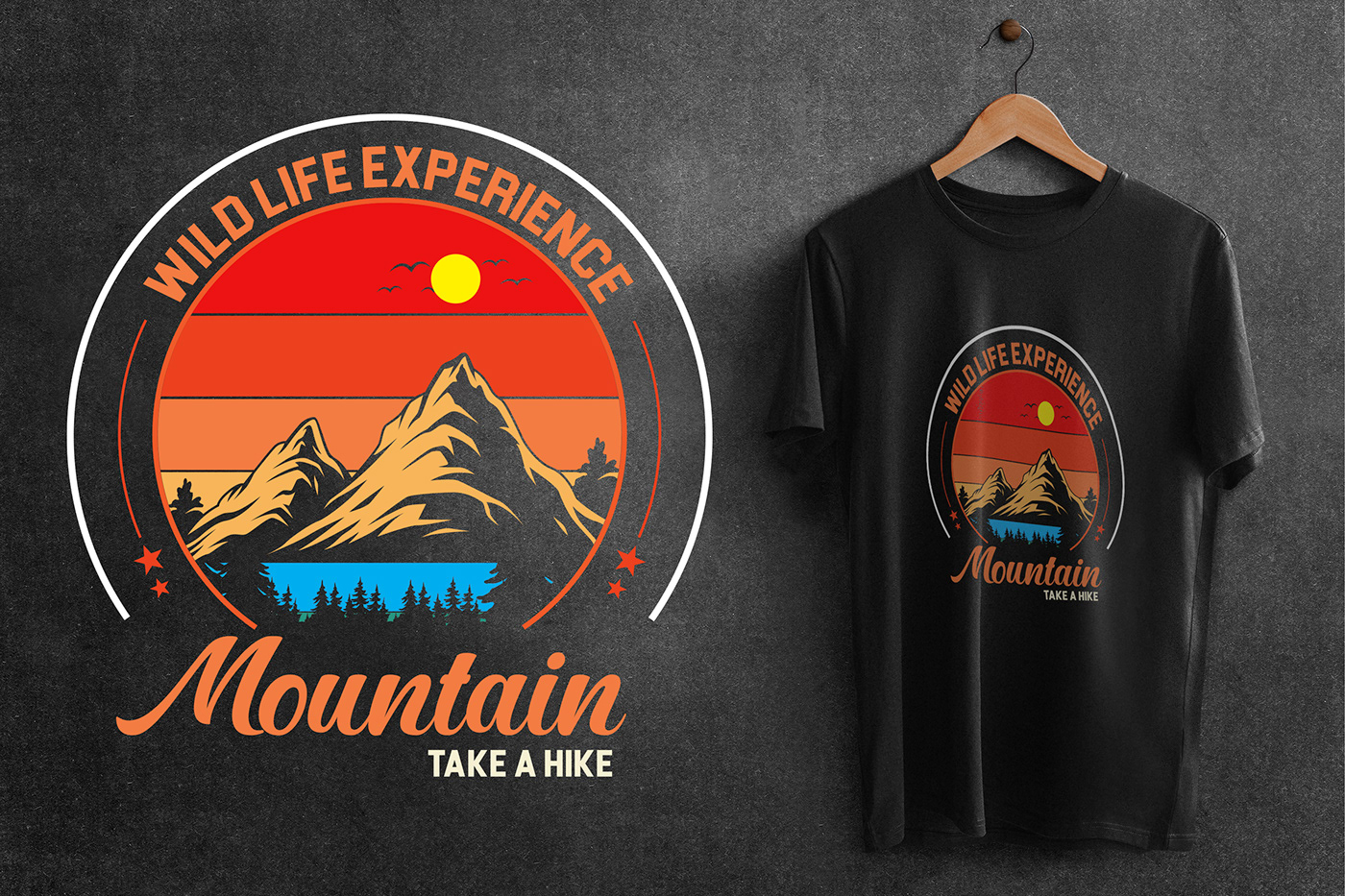 t shirt design t-shirt design Graphic Designer mountain t shirt design mountain Mountain t shirt