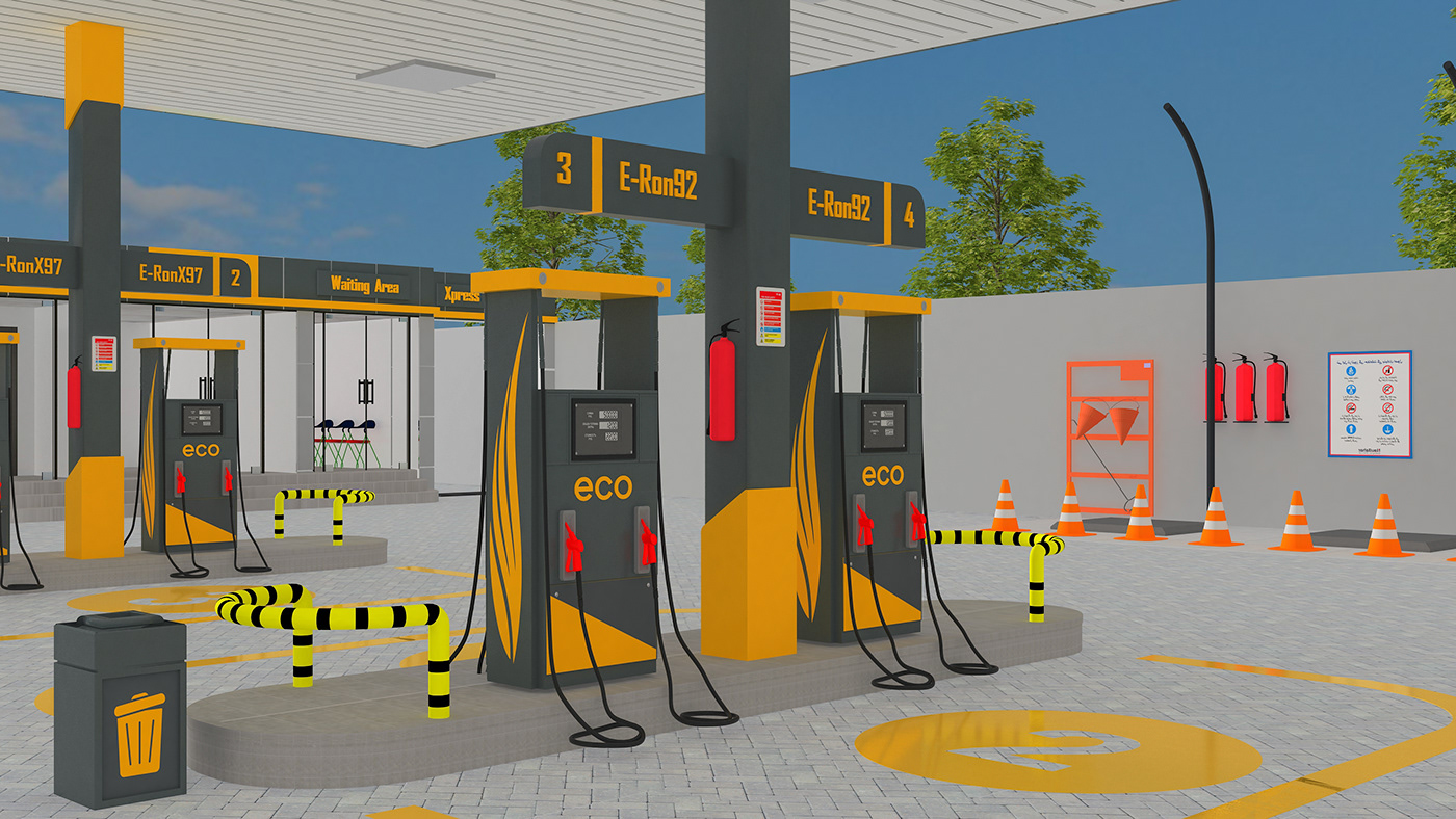 fuel station fuel energy brand identity visual Brand Design visual identity designer