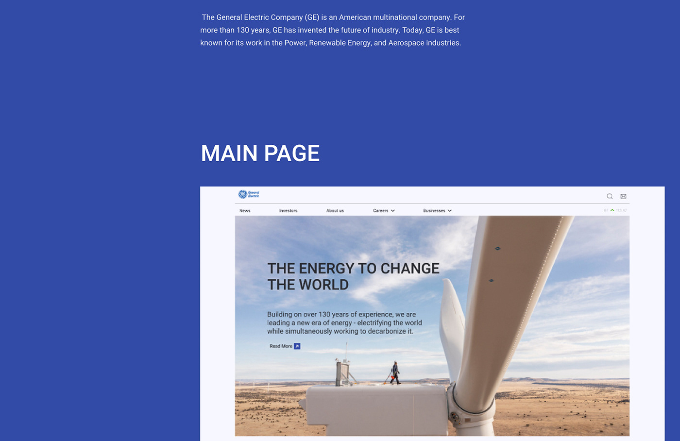corporate redesign Figma UI/UX design Website