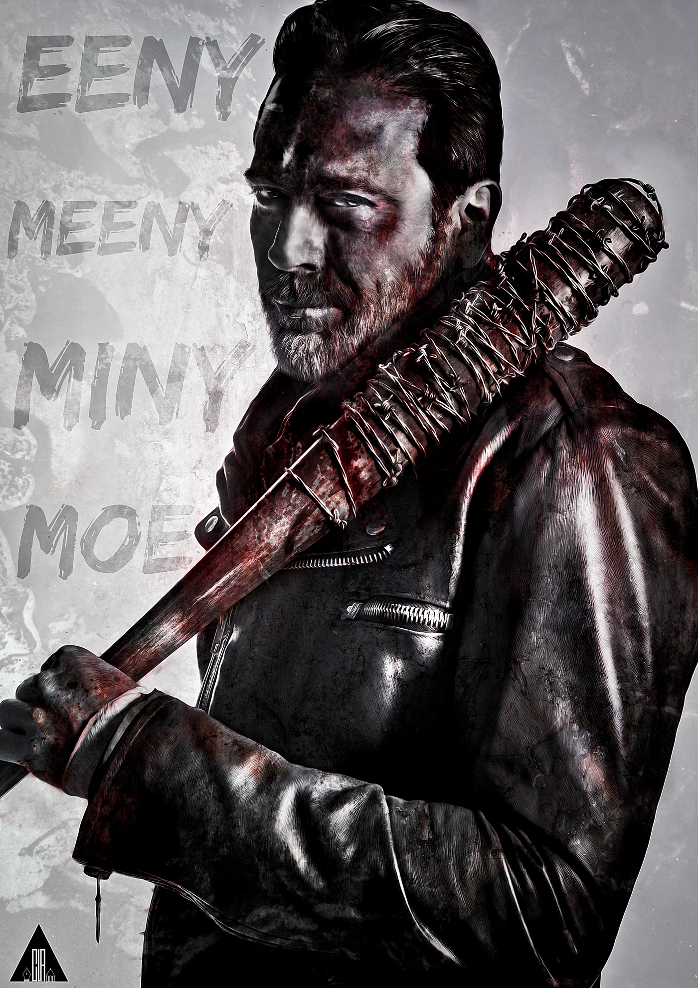 thewalkingdead   the walking dead movie art paint Rick daryl dixon grimes digital series inspire