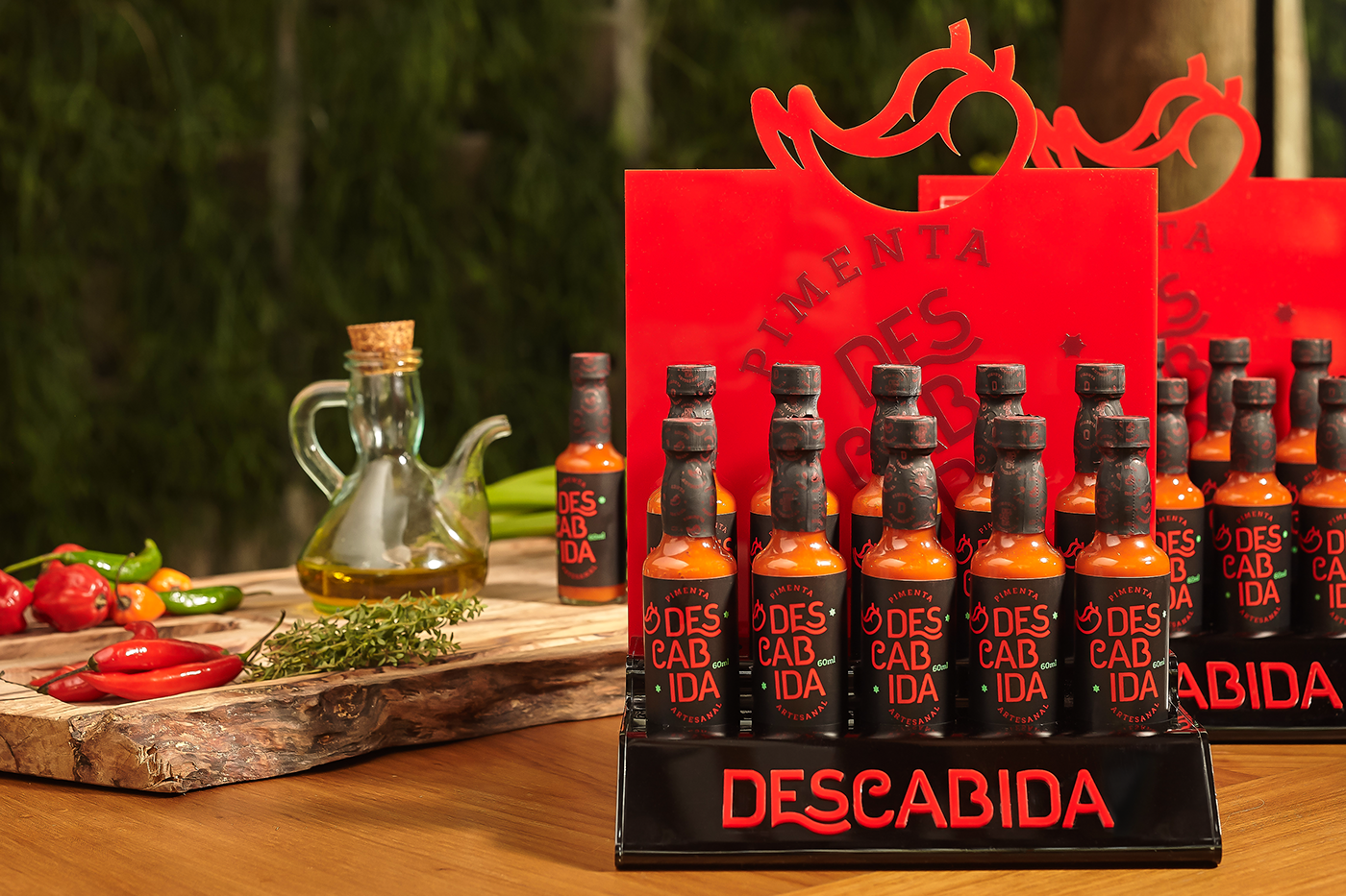 Pimenta descabida chili red pepper packing Display Food  sauce