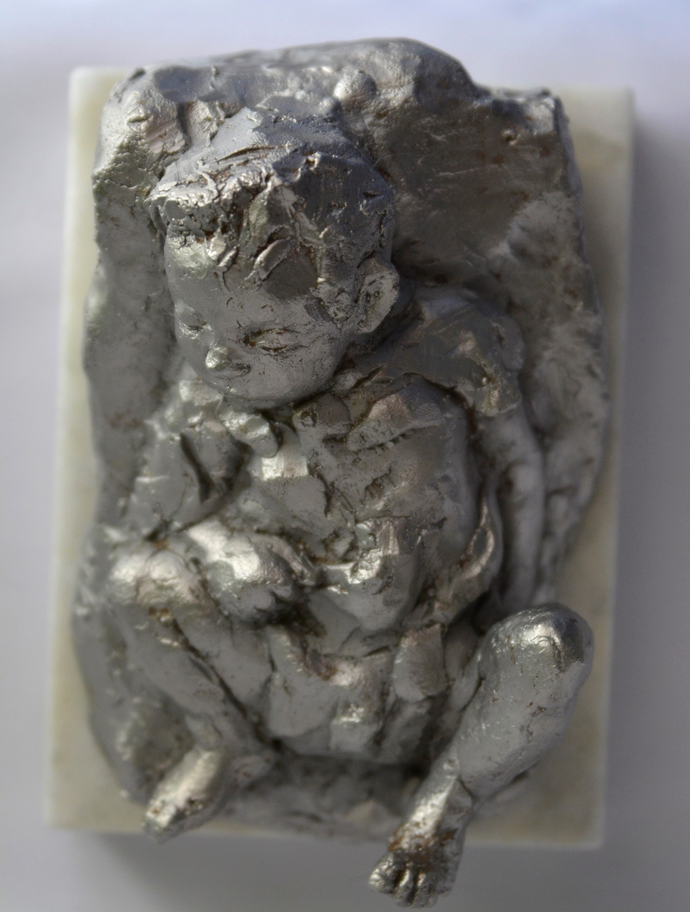 sculpture baby portrait Realism impressionism newborn