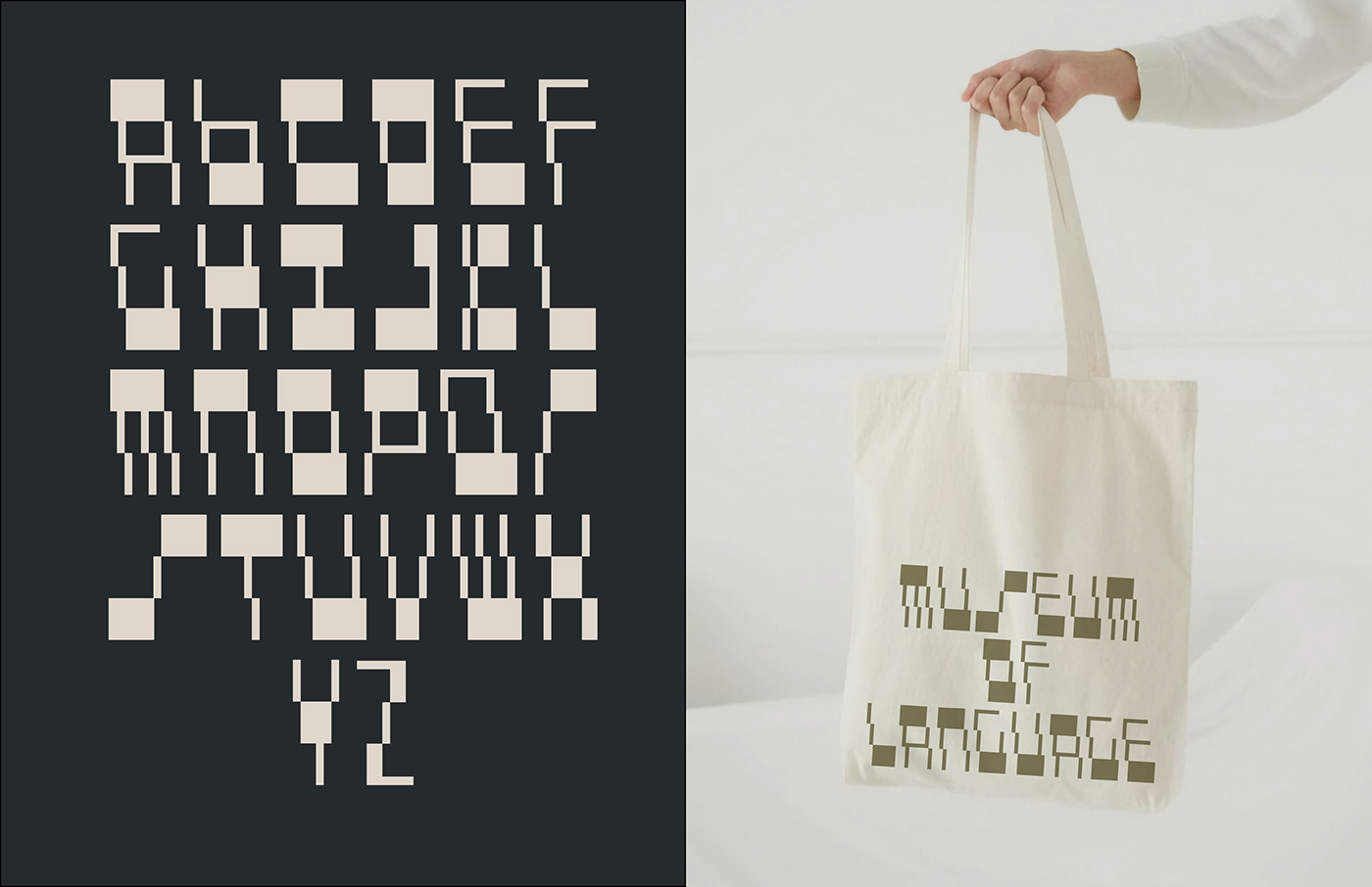 museum language visual identity branding  Museum of Language culture ArtCenter Maddie Ma Jiayu Ma graphic design 